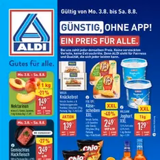 Aldi Prospekt - Prospekt Vorschau gültig ab 03.08.2026