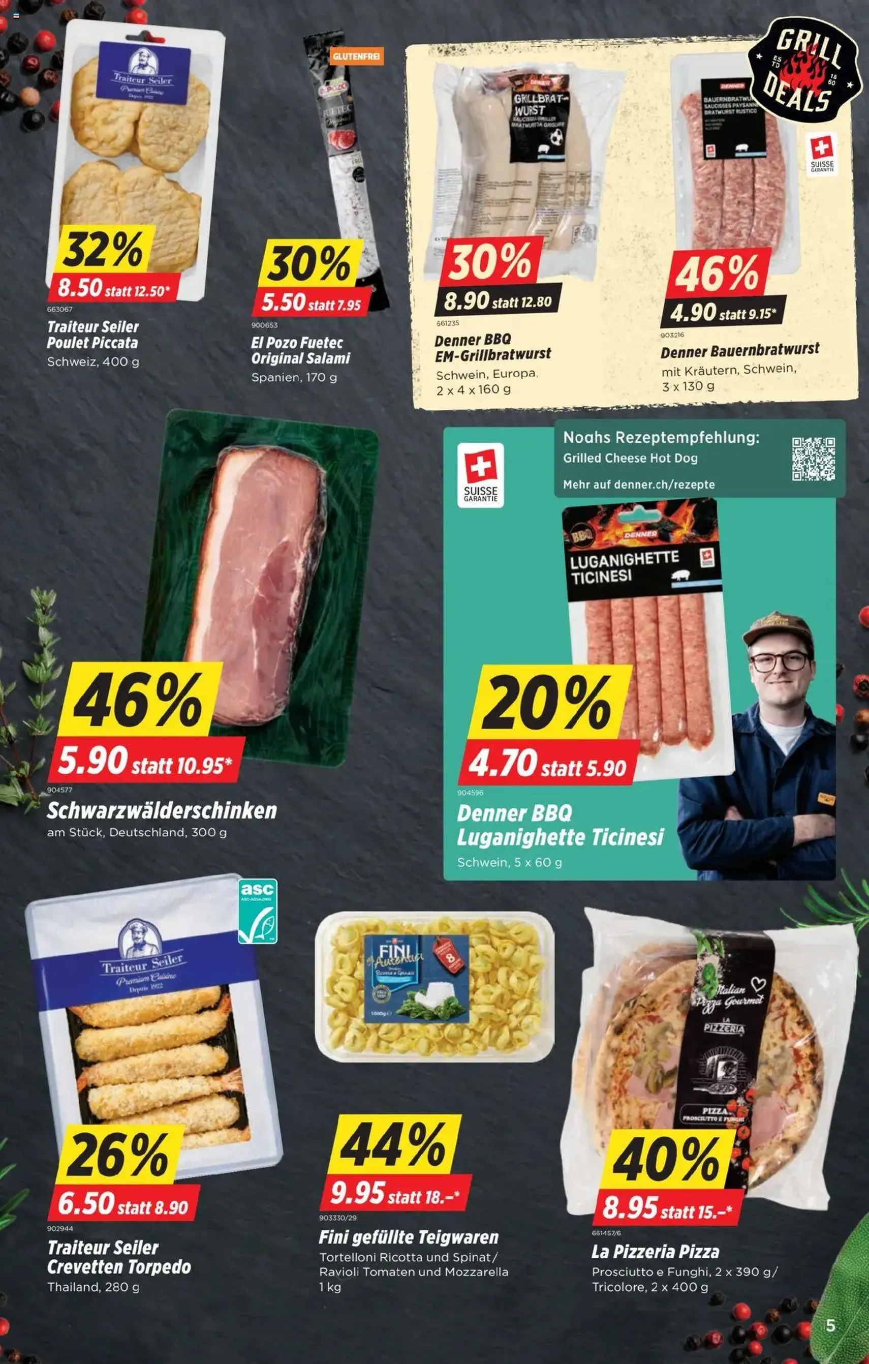 Denner Aktionen - Gültiger Prospekt ab 22.07.2025, Seite 5 von insgesamt 24 Denner Aktionen - Gültiger Prospekt ab 22.07.2025, Seite 5 von insgesamt 24