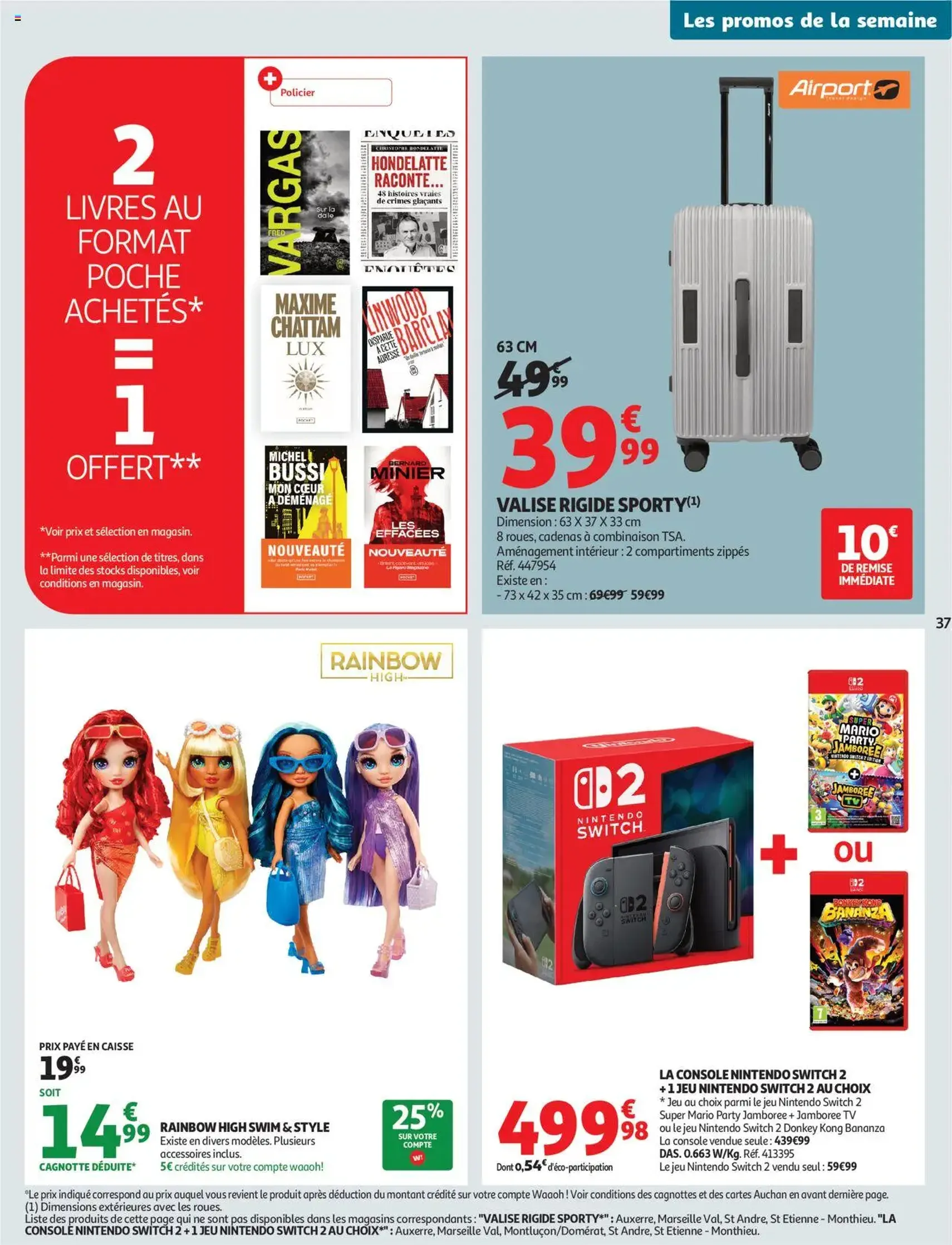 Auchan prospectus - brochure valable à partir du 29/07/2025, page 37 sur 49 Auchan prospectus - brochure valable à partir du 29/07/2025, page 37 sur 49