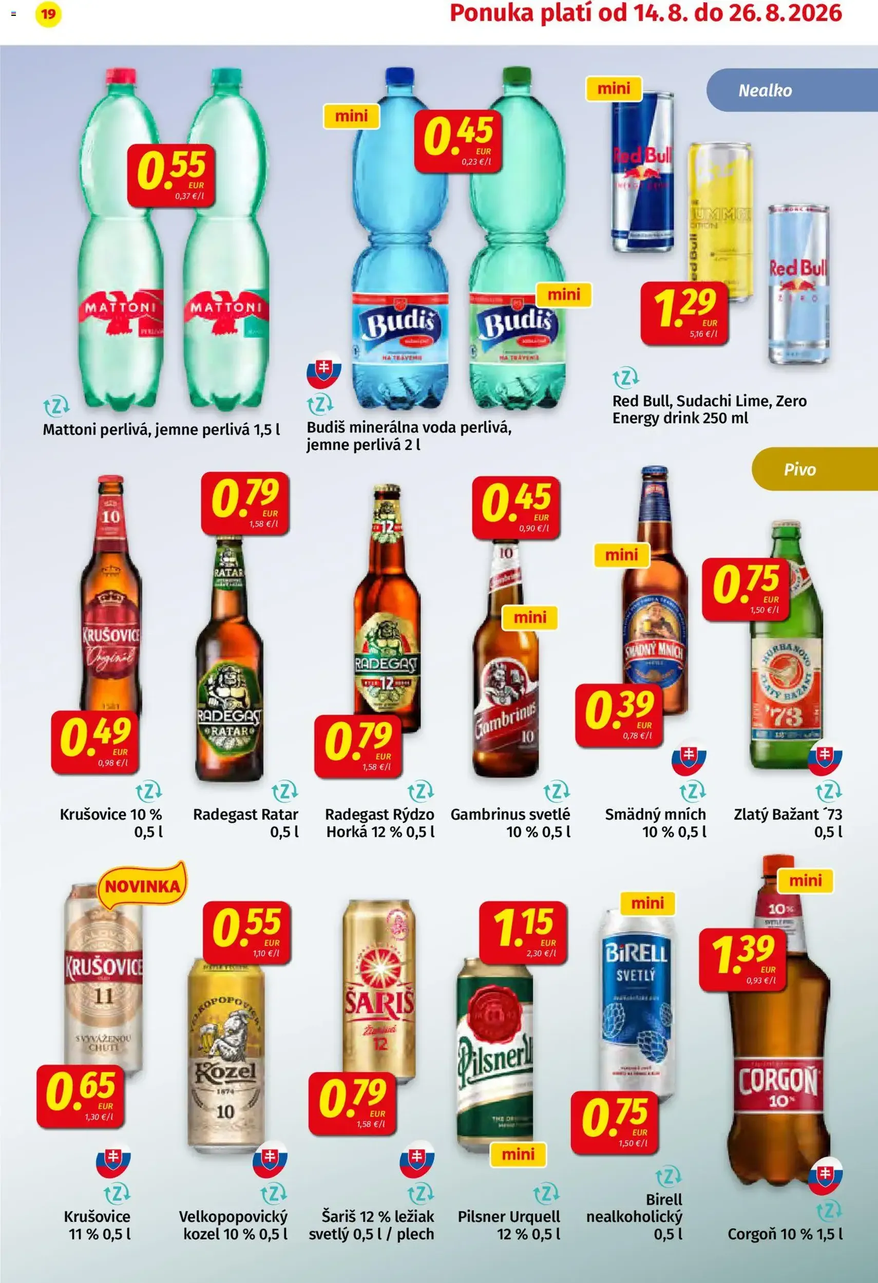 Koruna leták - platný leták od 14.08.2026 strana 19 z 24