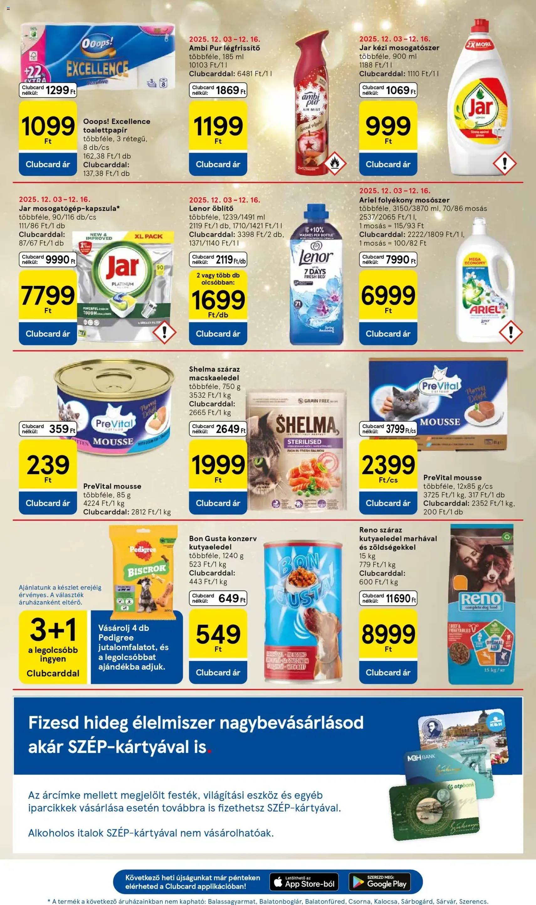 Tesco Hipermarket - Akciós újság - 2025.12.11. érvényes szórólap 7 oldal 46 oldalból