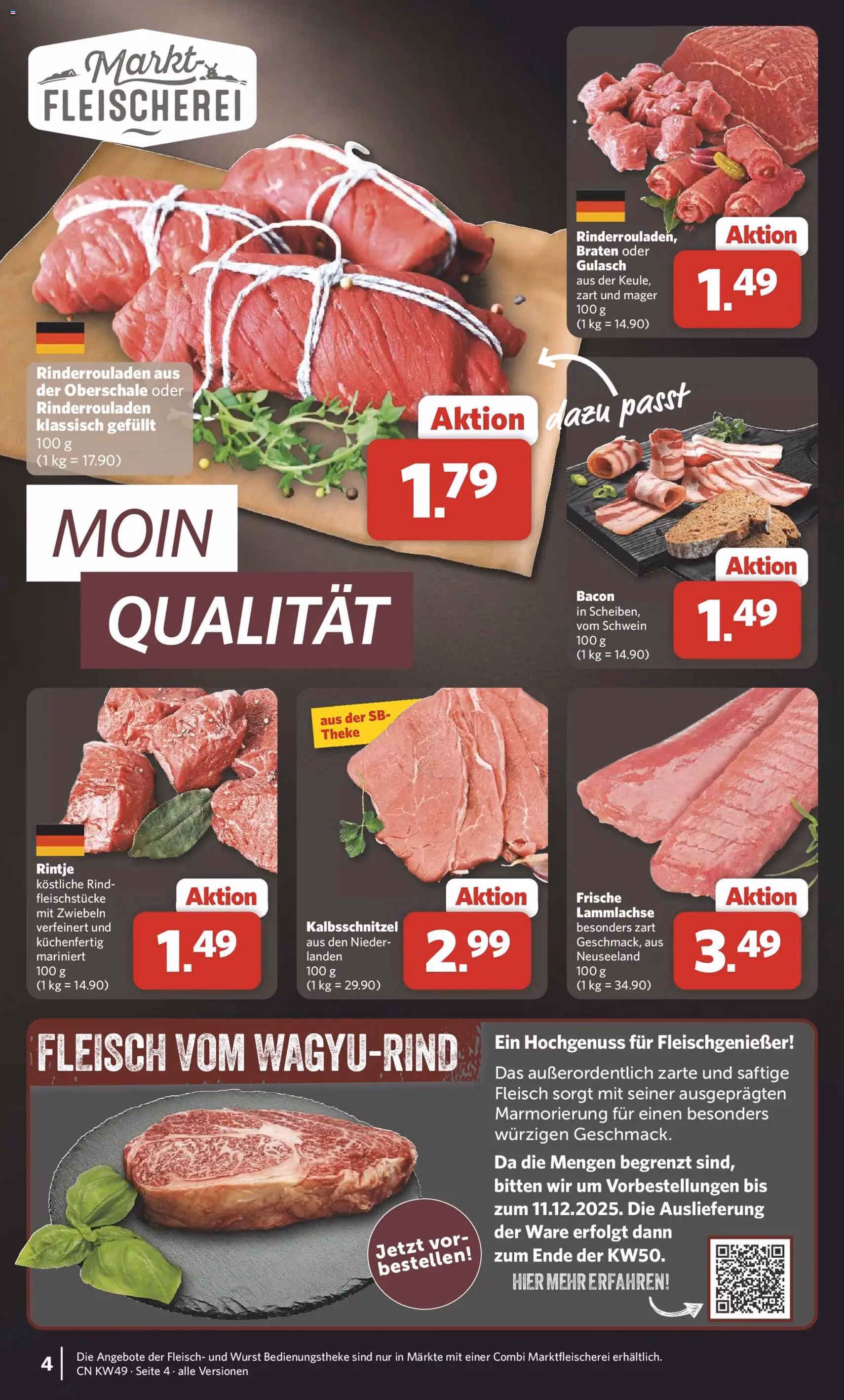 Combi Prospekt - Gültiger Prospekt ab 01.12.2025, Seite 4 von insgesamt 38