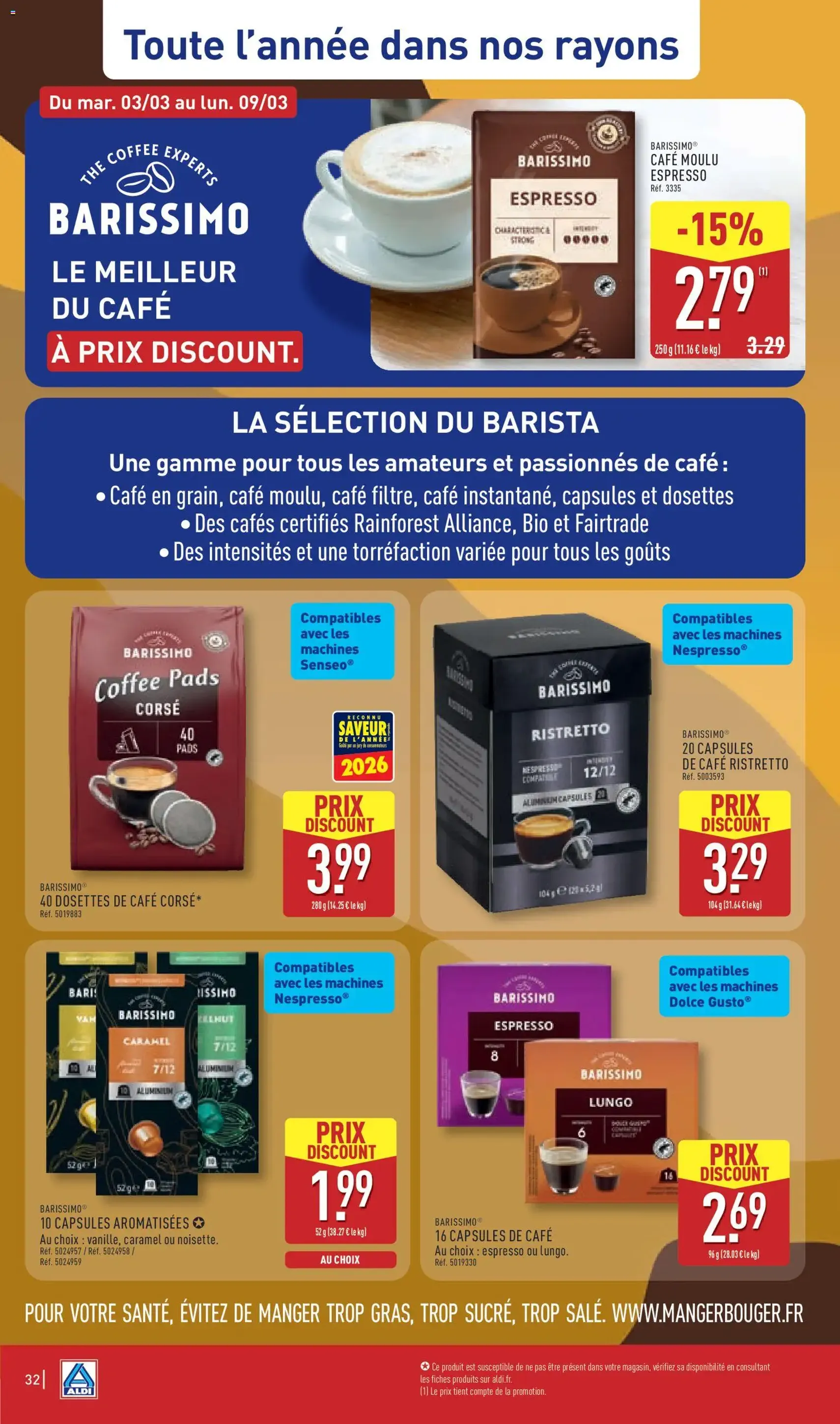 Aldi - Catalogue de la semaine 10 - brochure valable à partir du 03/03/2026, page 34 sur 49
