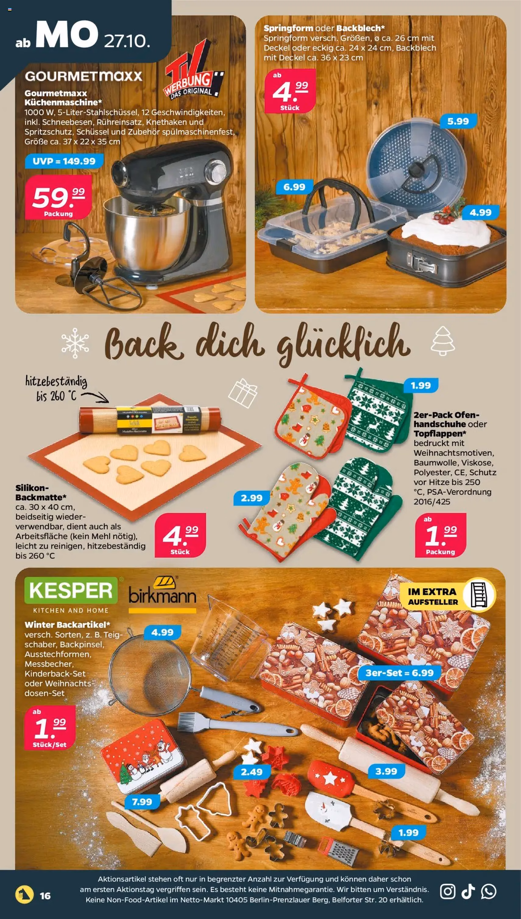 Netto Prospekt - Gültiger Prospekt ab 27.10.2025, Seite 18 von insgesamt 37 Netto Prospekt - Gültiger Prospekt ab 27.10.2025, Seite 18 von insgesamt 37