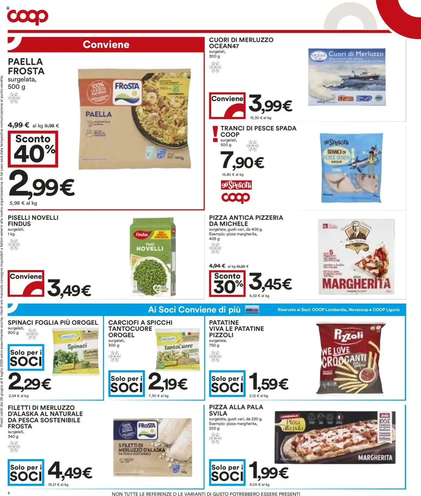 Volantino COOP - volantino valido dal 26/06/2025 pagina 6 di 17 Volantino COOP - volantino valido dal 26/06/2025 pagina 6 di 17