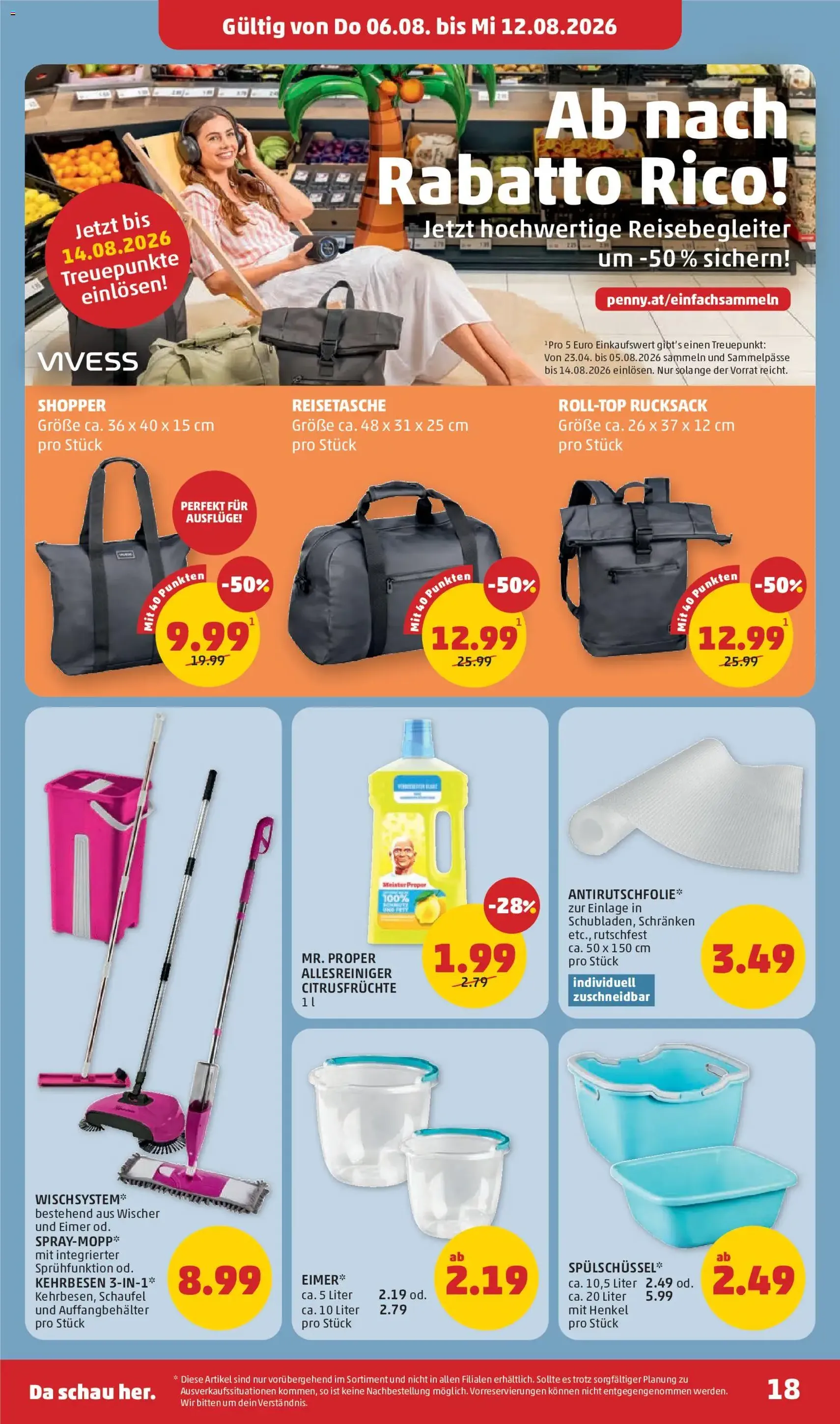 Penny Markt - Flugblatt - Gültiger Prospekt ab 06.08.2026, Seite 18 von insgesamt 28