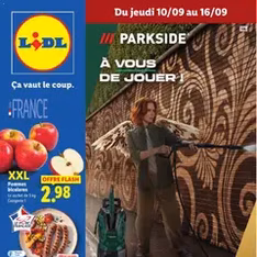 LIDL catalogue - Prévisualisation du catalogue valable à partir du 10/09/2026