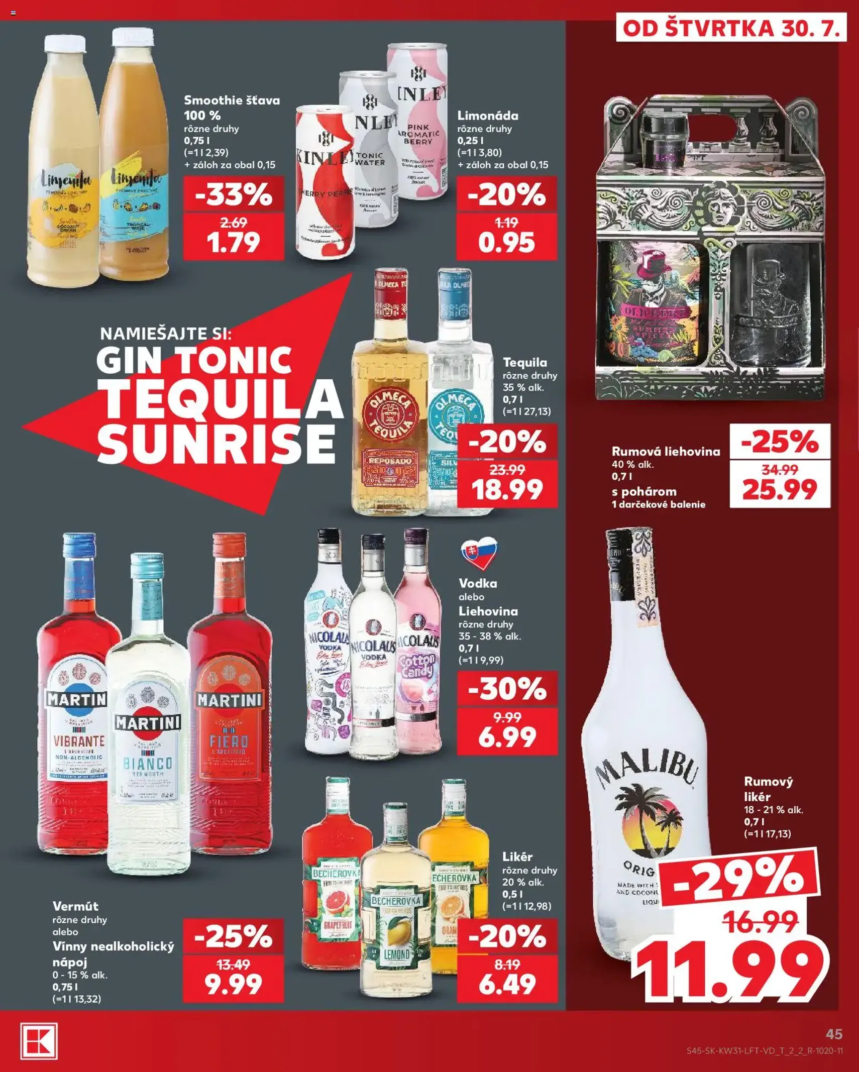 Kaufland leták - platný leták od 30.07.2026 strana 45 z 74