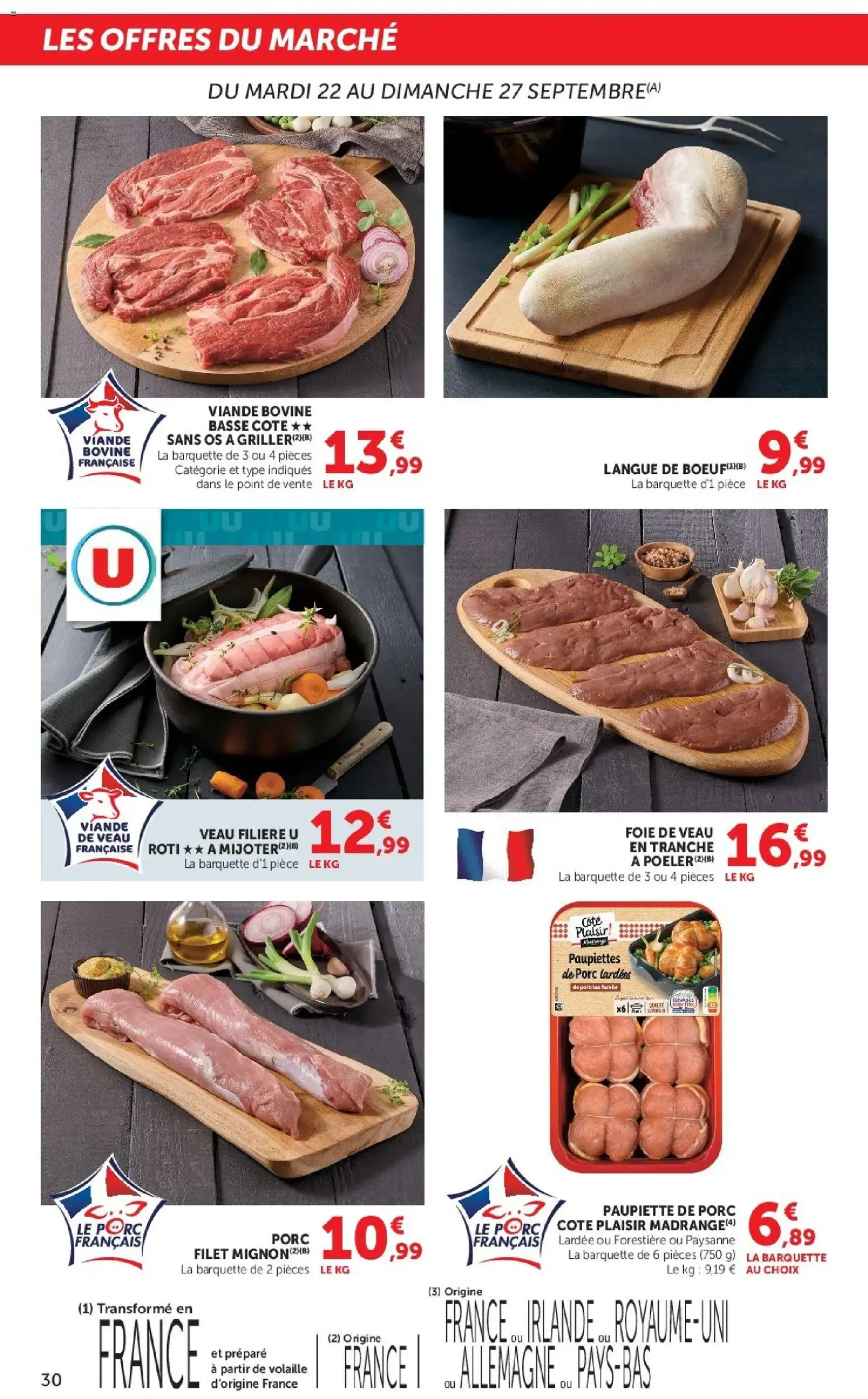 Super U catalogue - brochure valable à partir du 22/09/2026, page 30 sur 40
