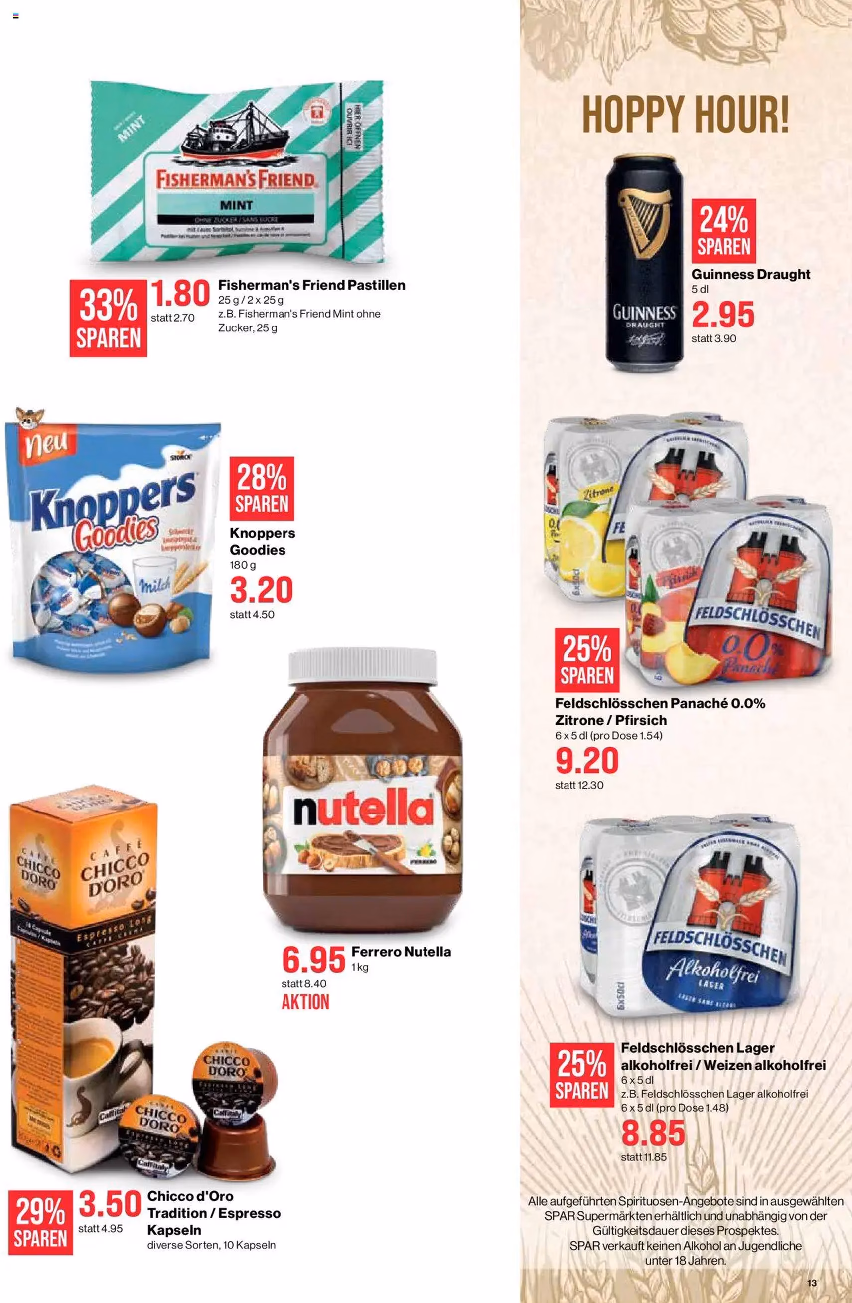 SPAR Aktionen - Gültiger Prospekt ab 07.08.2025, Seite 13 von insgesamt 22