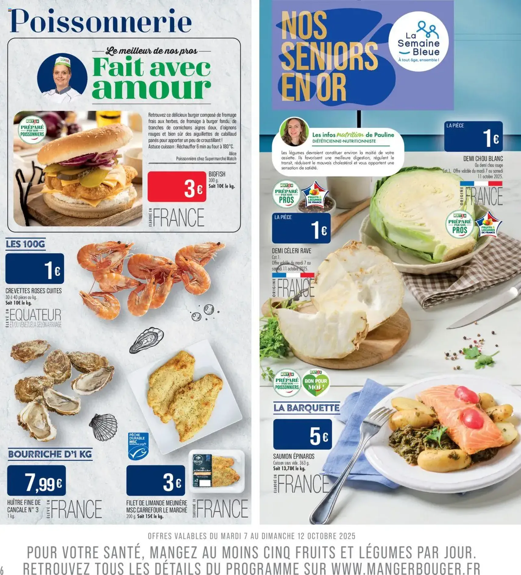 Match Supermarché catalogue - brochure valable à partir du 07/10/2025, page 6 sur 22