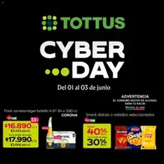 Vista previa del folleto Tottus Cyber Day válido desde 31.05.2026