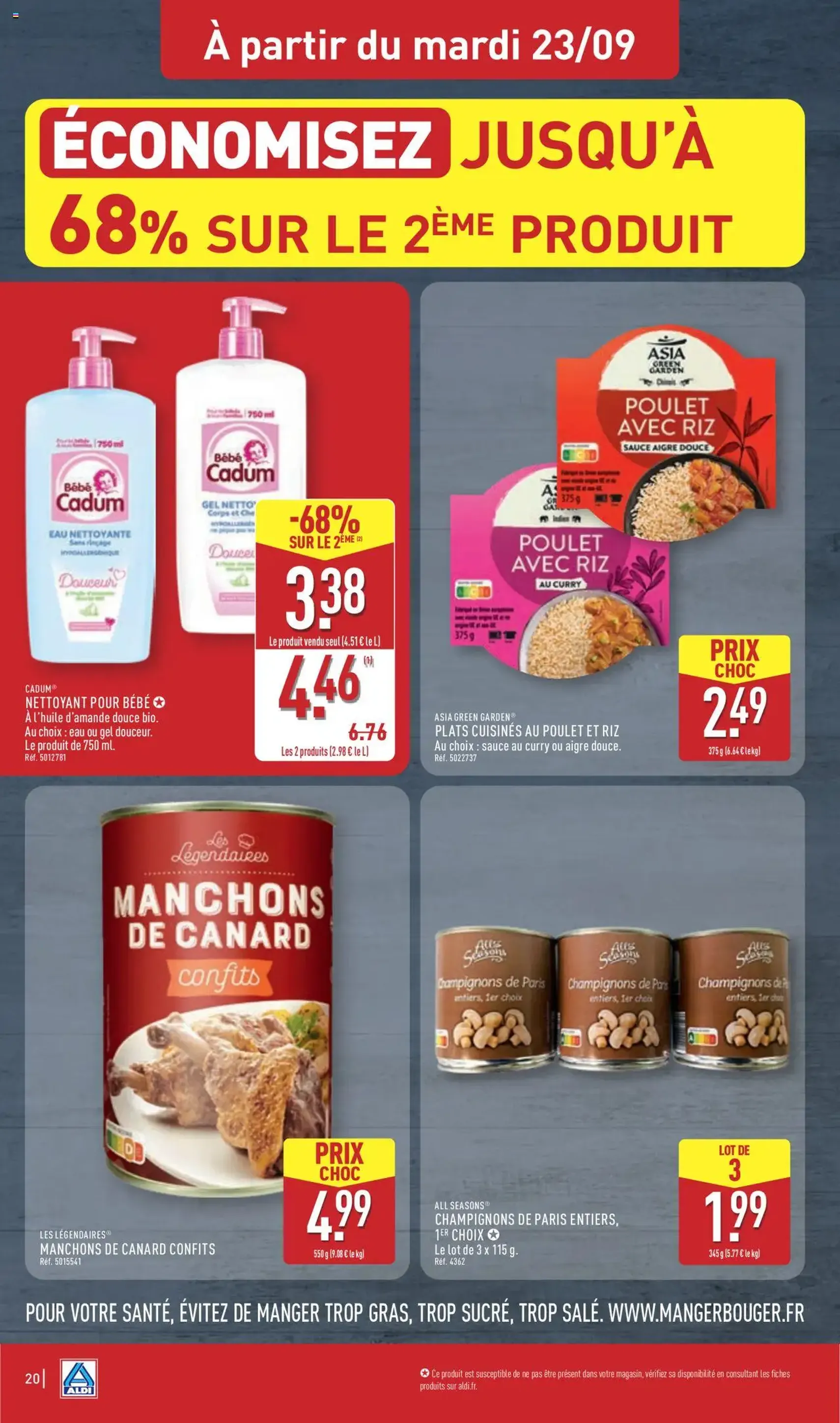 Aldi catalogue semaine 39 - brochure valable à partir du 23/09/2025, page 22 sur 57 Aldi catalogue semaine 39 - brochure valable à partir du 23/09/2025, page 22 sur 57