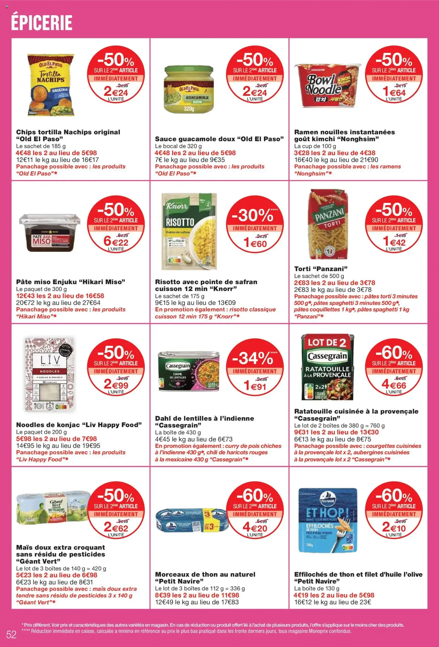 Monoprix catalogue - brochure valable à partir du 19/05/2026, page 52 sur 75