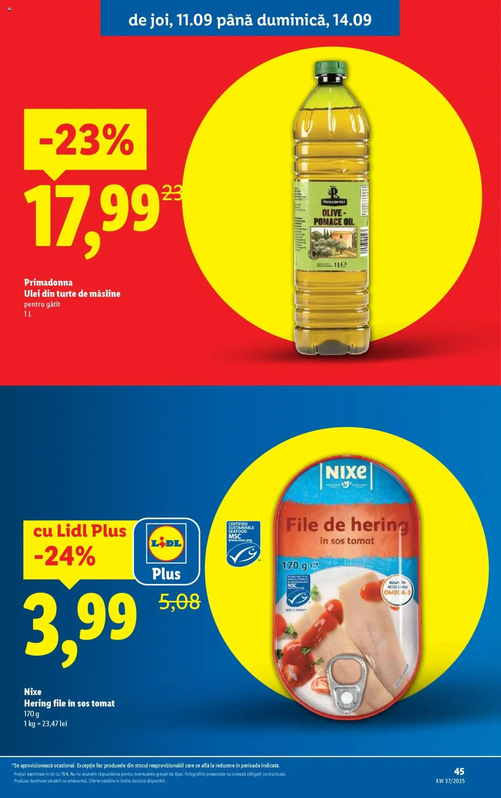Catalog Lidl - cataloage valabile începând cu 08.09.2025 pagina 45 din 68 Catalog Lidl - cataloage valabile începând cu 08.09.2025 pagina 45 din 68