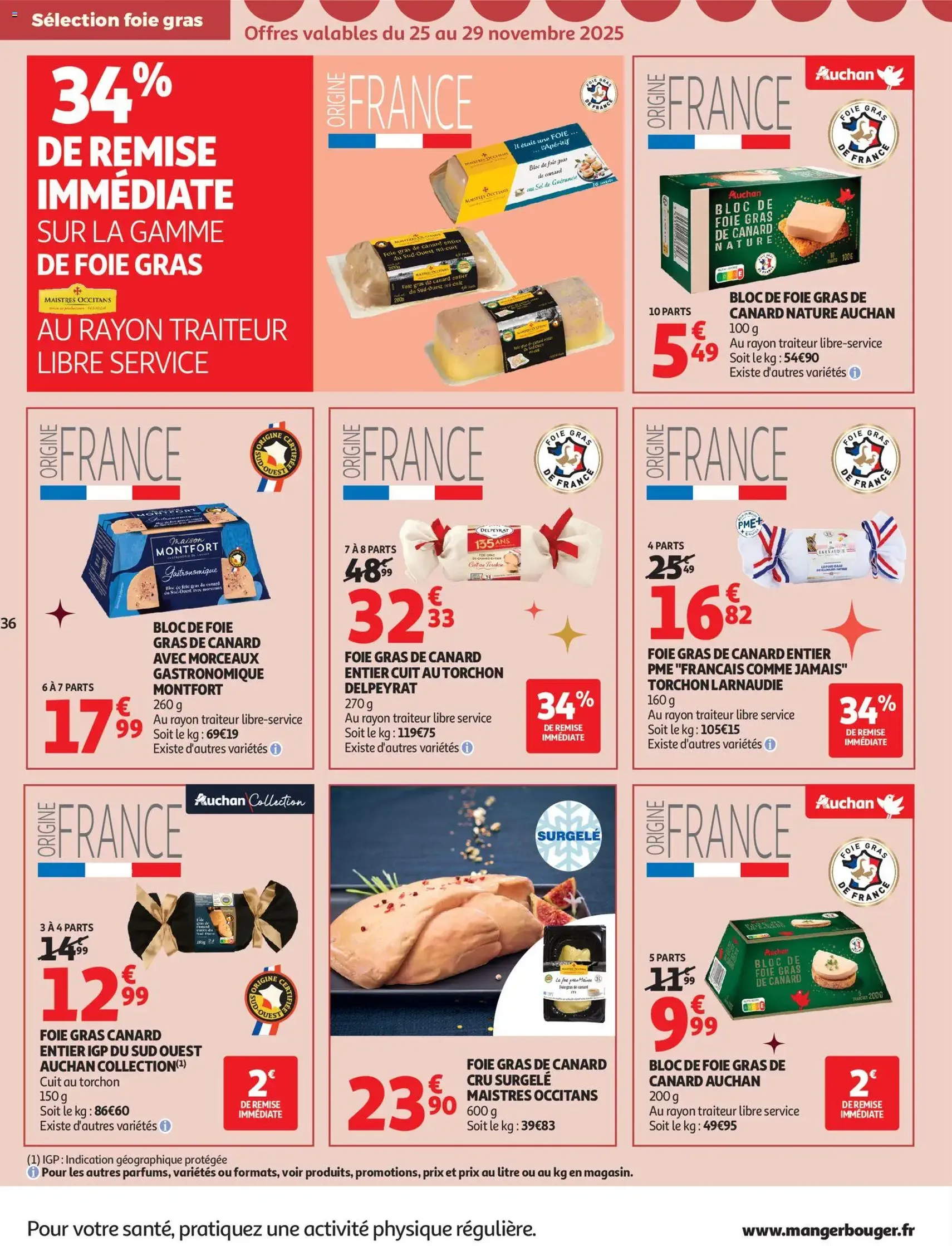 Auchan - Black Friday - geldige folder vanaf 25/11/2025 pagina 36 van 49
