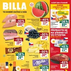 Billa Velký leták - náhled letáku platný od 29.07.2026