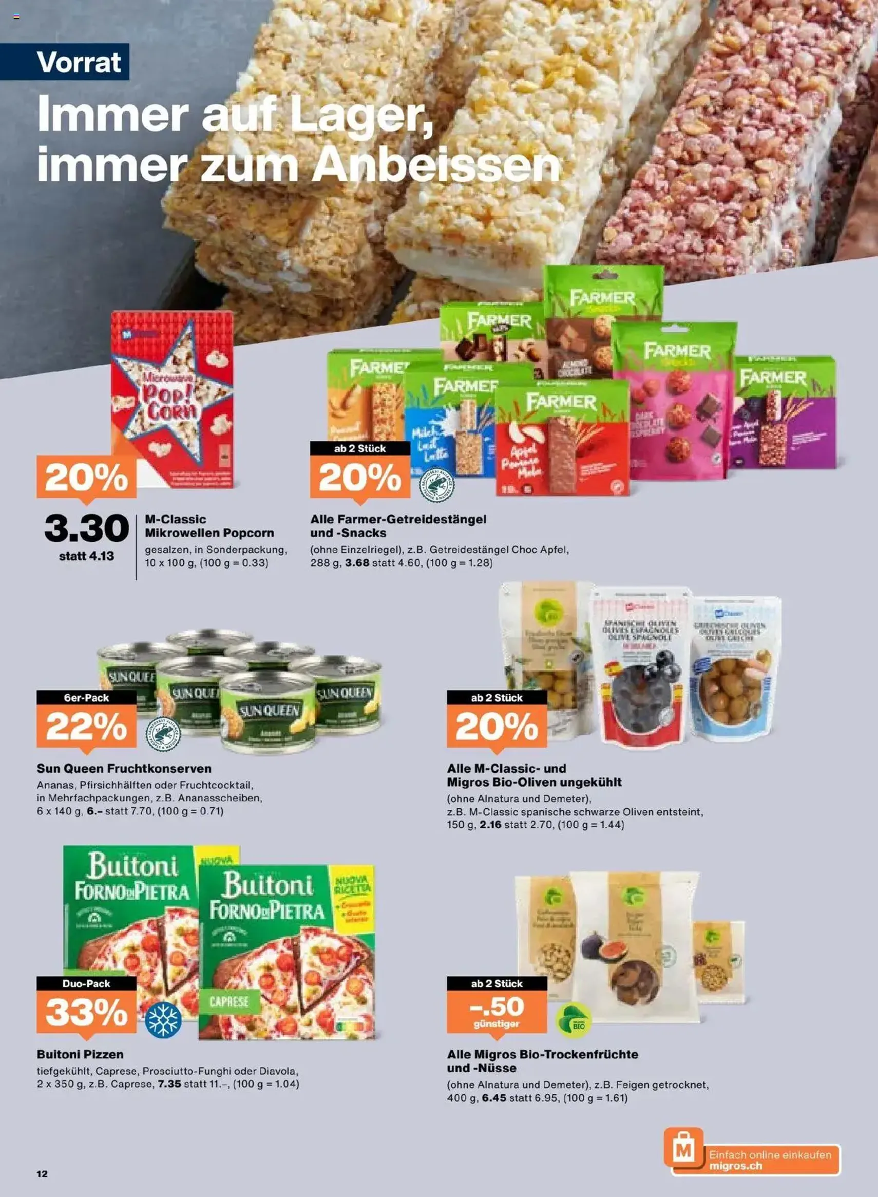 Migros Aktionen - Gültiger Prospekt ab 02.09.2025, Seite 12 von insgesamt 20 Migros Aktionen - Gültiger Prospekt ab 02.09.2025, Seite 12 von insgesamt 20