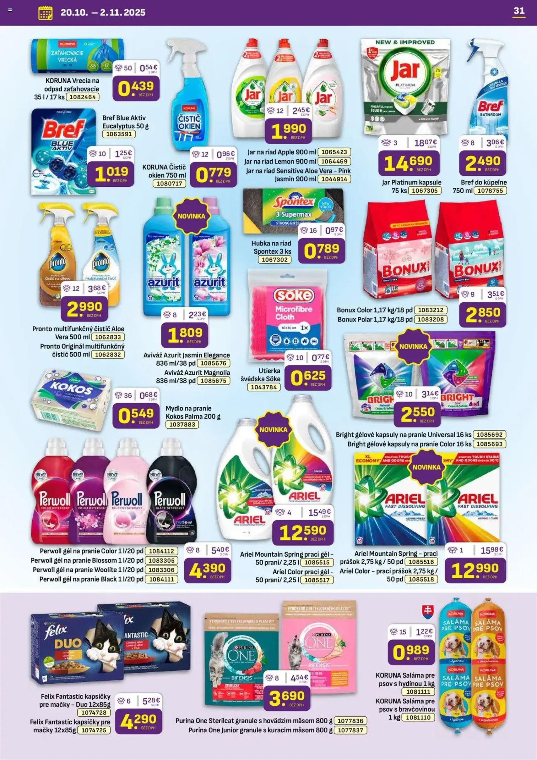 Libex leták - platný leták od 20.10.2025 strana 31 z 32