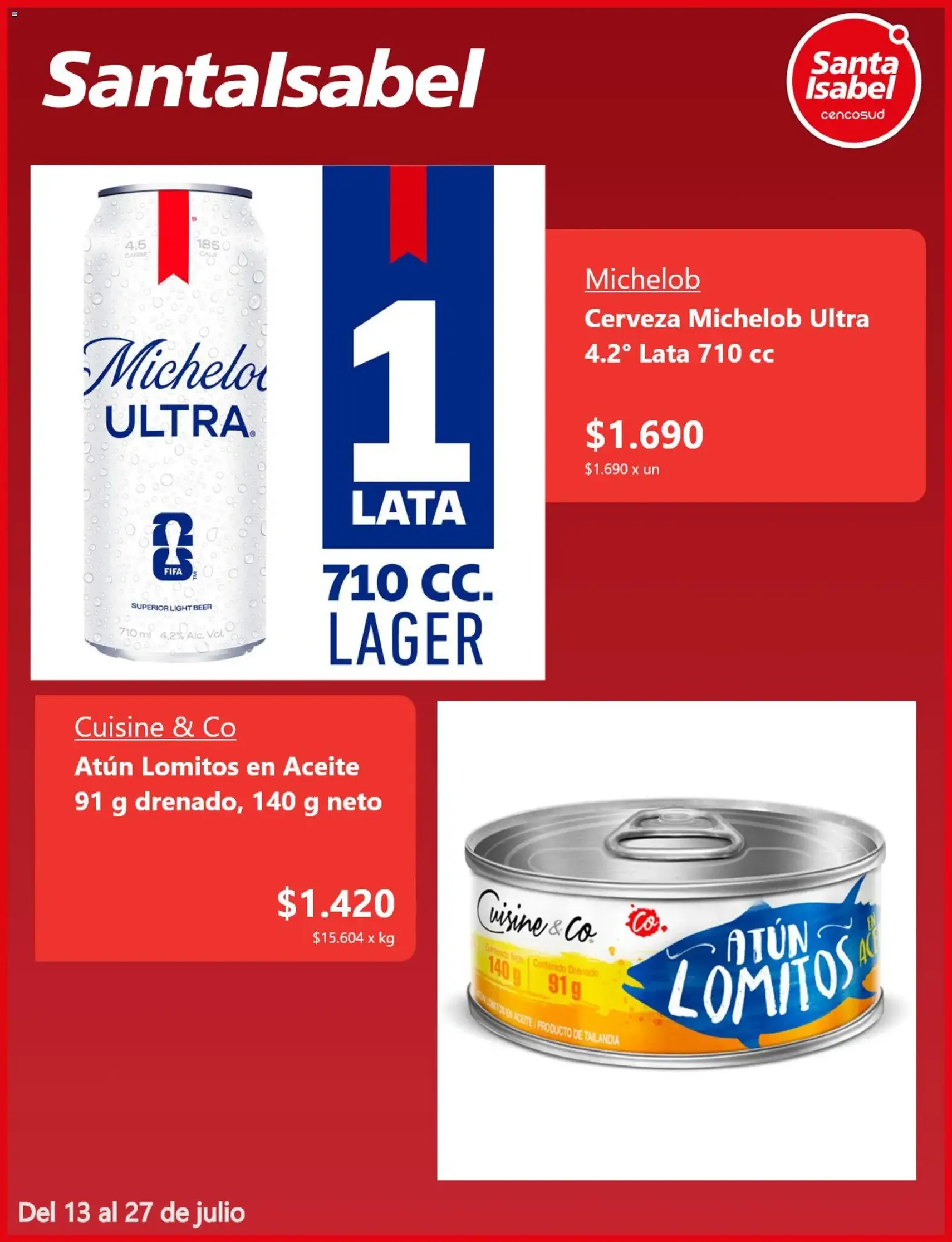 Santa Isabel Ofertas - folleto válido desde 12.07.2026 página 4 de 5