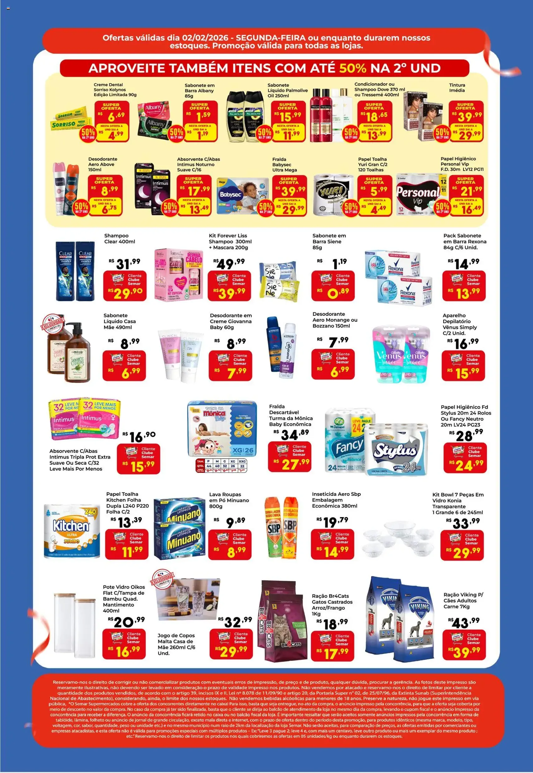 Semar Supermercado - Ofertas da semana - folheto válido a partir de 02/02/2026 página 2 de 2