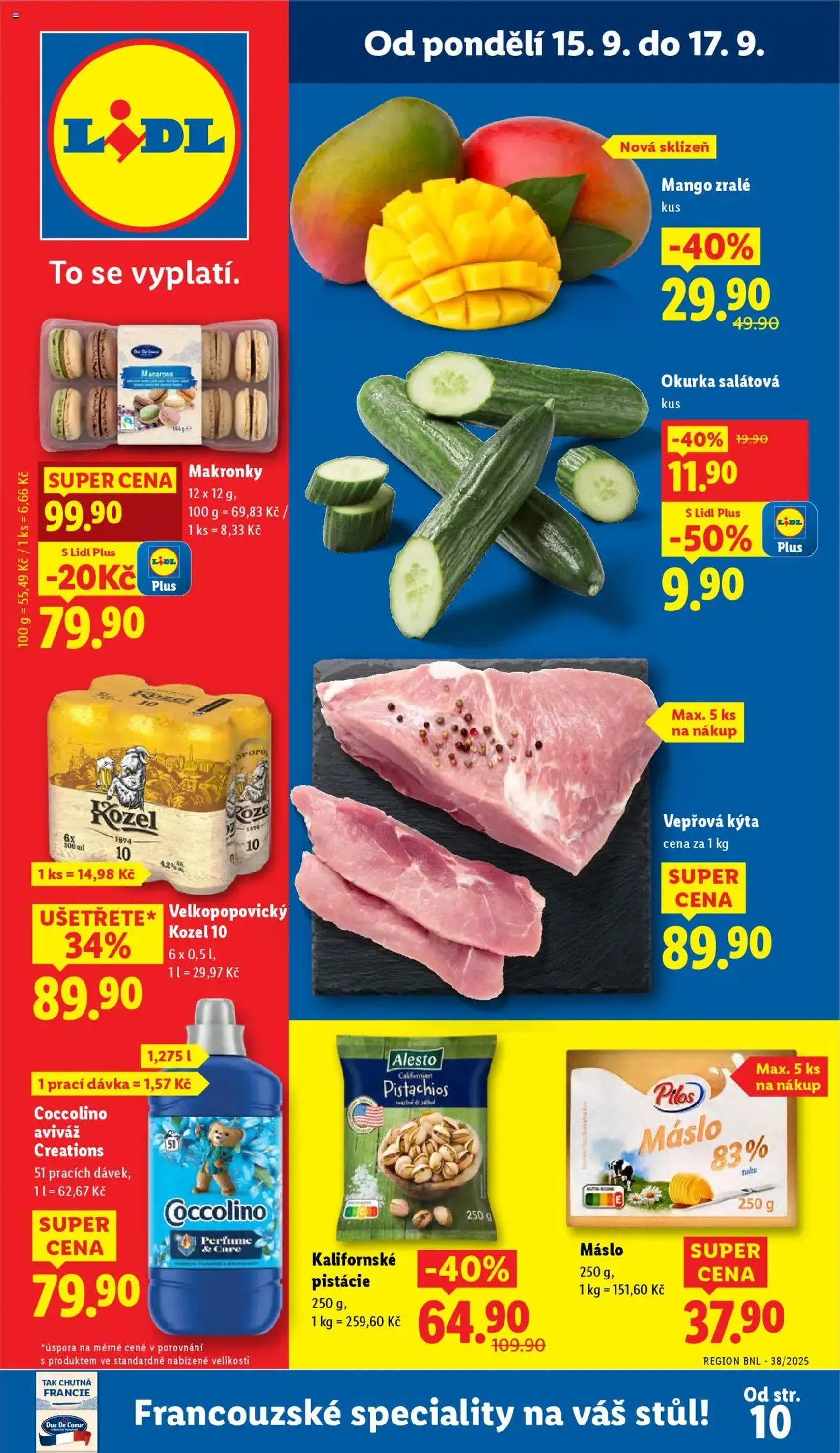 Lidl leták - platný leták od 15.09.2025 strana 1 z 53