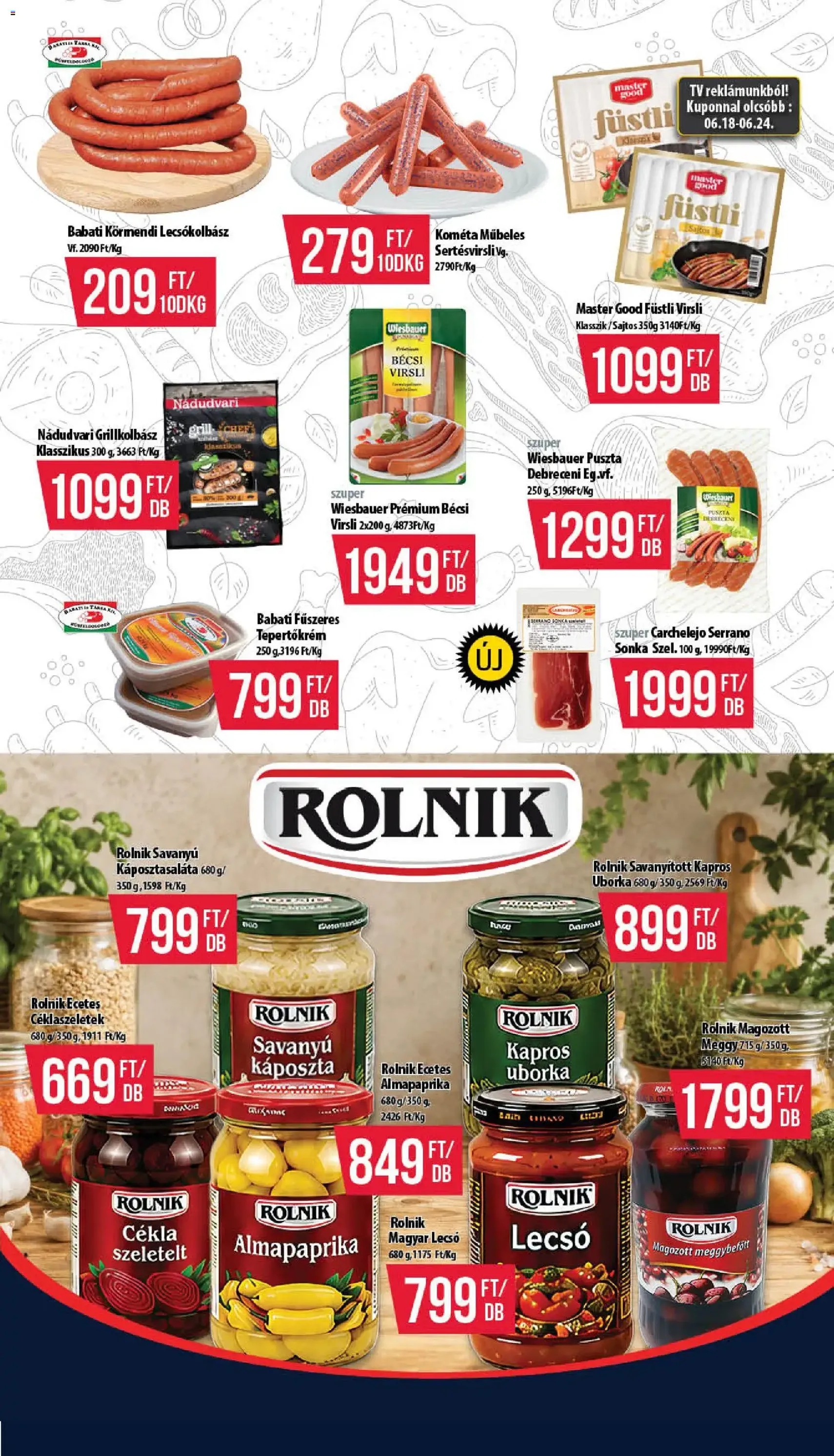 COOP akciós újság - 2026.06.18. érvényes szórólap 3 oldal 12 oldalból