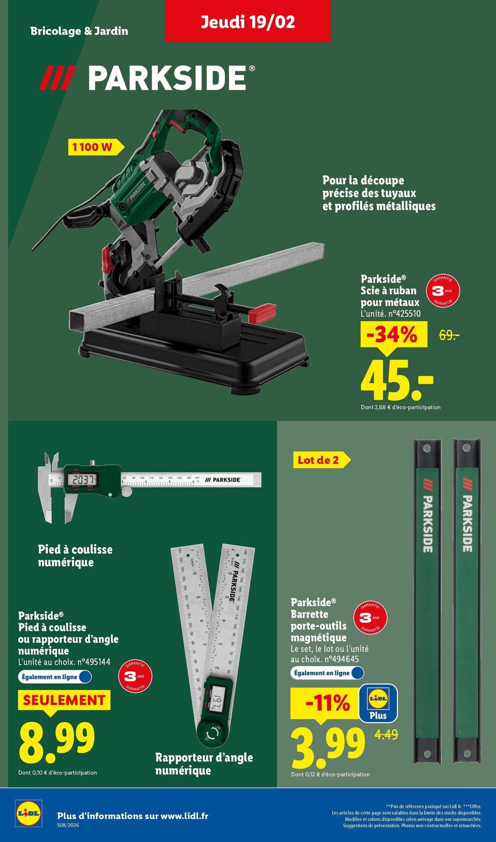 LIDL catalogue semaine 8 - brochure valable à partir du 19/02/2026, page 46 sur 77
