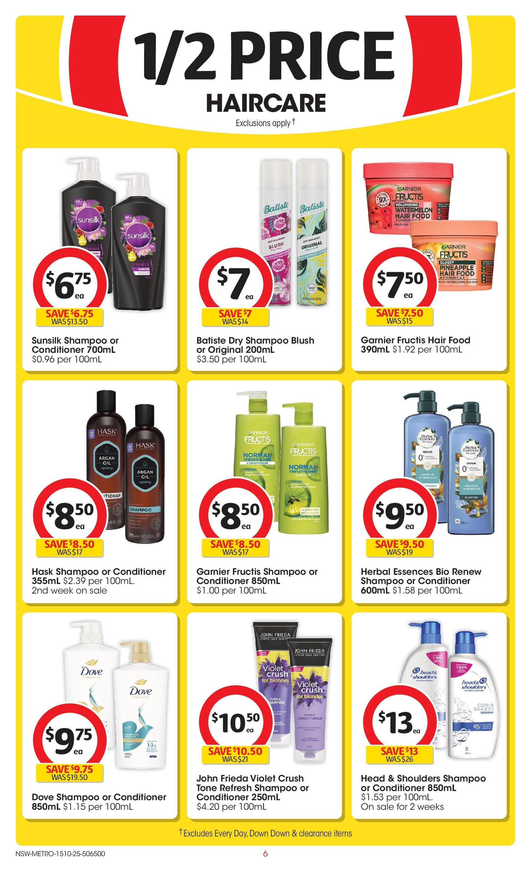 Coles Catalogue NSW - valid flyer from 15/10/2025, page 6 of 51 Coles Catalogue NSW - valid flyer from 15/10/2025, page 6 of 51