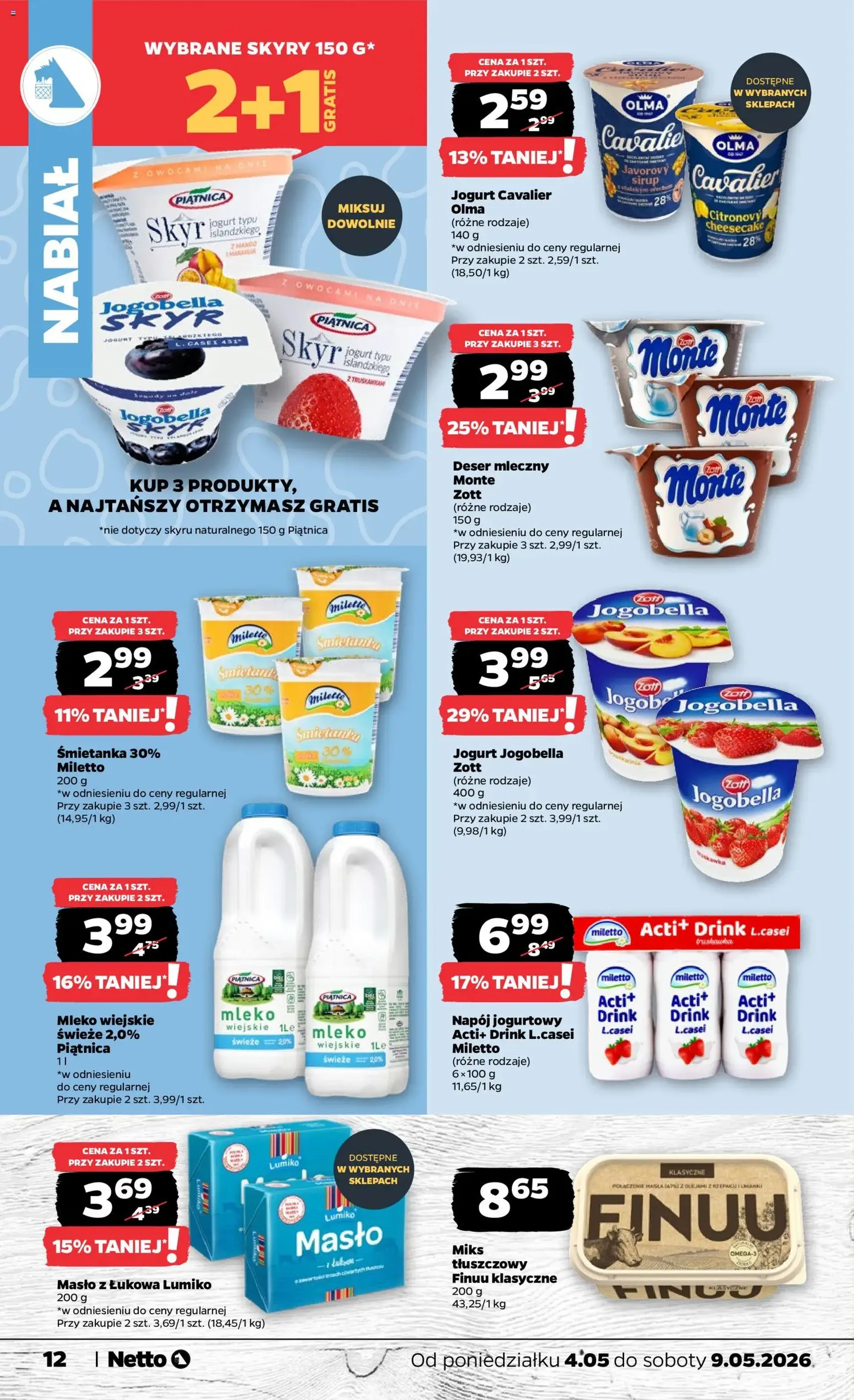 Netto gazetka od poniedziałku spożywcza - ważny gazetka od 04.05.2026 strona 12 z 31