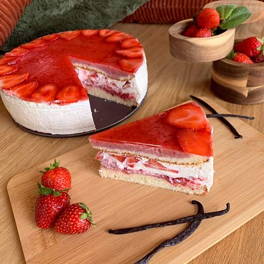 Anteprima ricetta Torta rinfrescante alle fragole