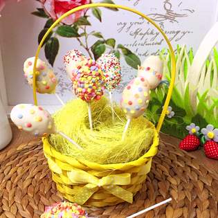 Cake Pops mit Oster Deko hausgemacht - Rezeptvorschau