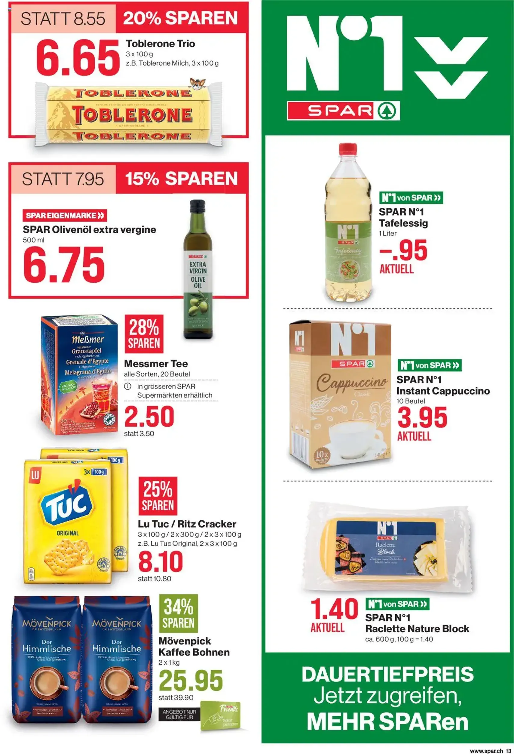 SPAR Aktionen - Gültiger Prospekt ab 10.10.2025, Seite 13 von insgesamt 20 SPAR Aktionen - Gültiger Prospekt ab 10.10.2025, Seite 13 von insgesamt 20
