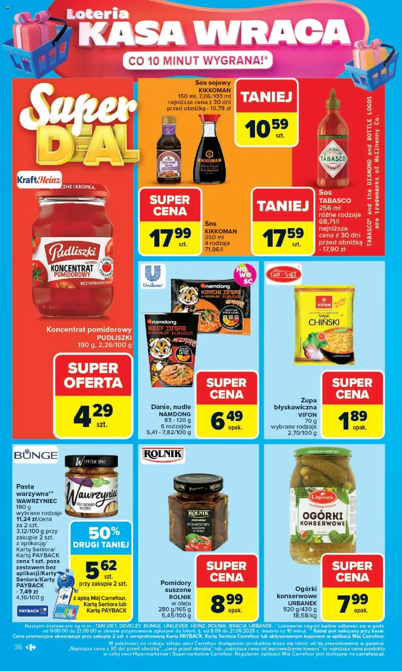 Carrefour Gazetka - ważny gazetka od 08.09.2025 strona 36 z 62 Carrefour Gazetka - ważny gazetka od 08.09.2025 strona 36 z 62