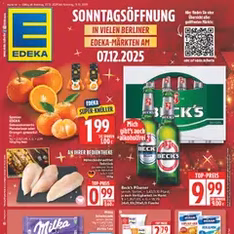 Edeka Prospekt - Prospekt Vorschau gültig ab 08.12.2025