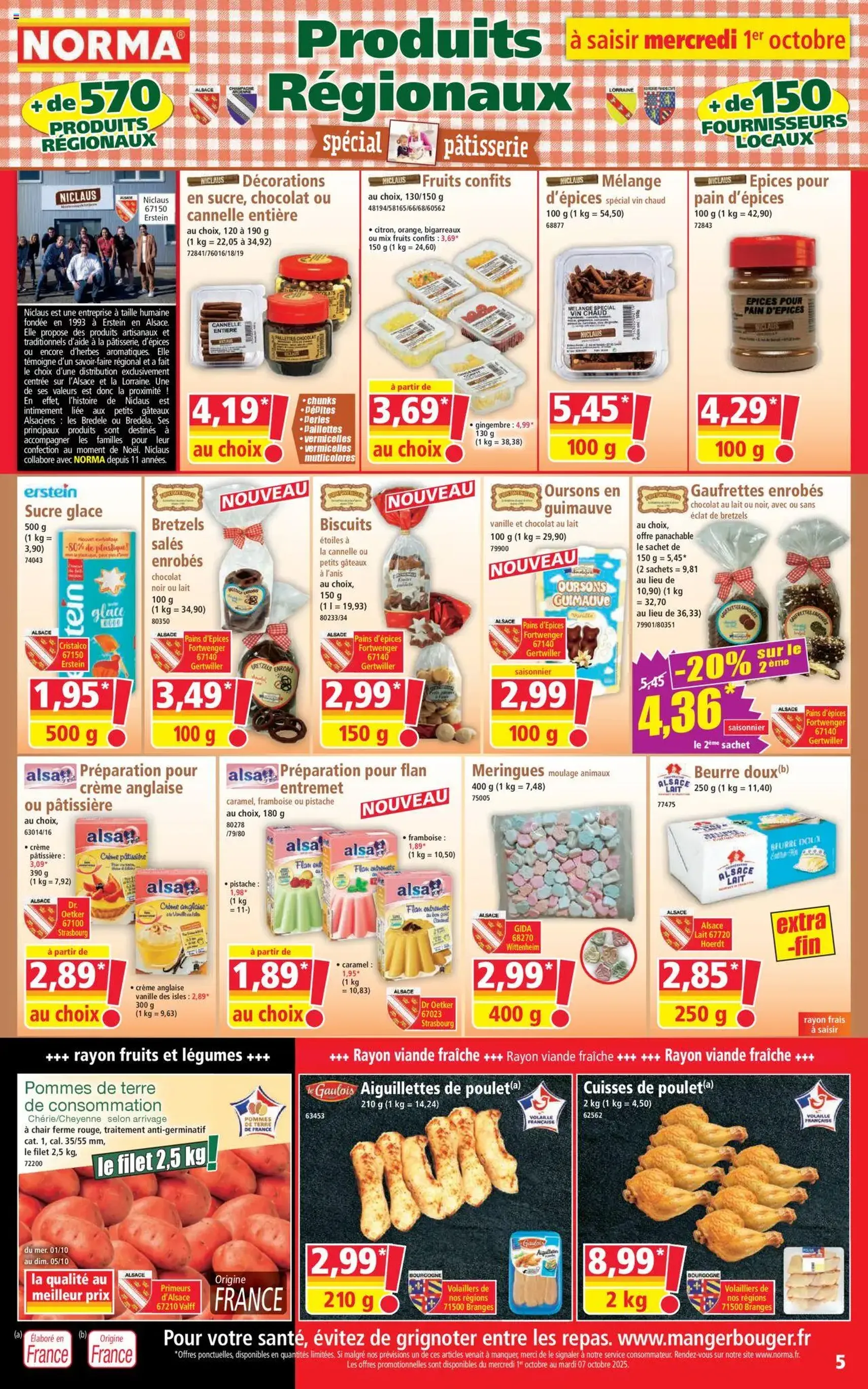 Norma catalogue - brochure valable à partir du 01/10/2025, page 5 sur 14