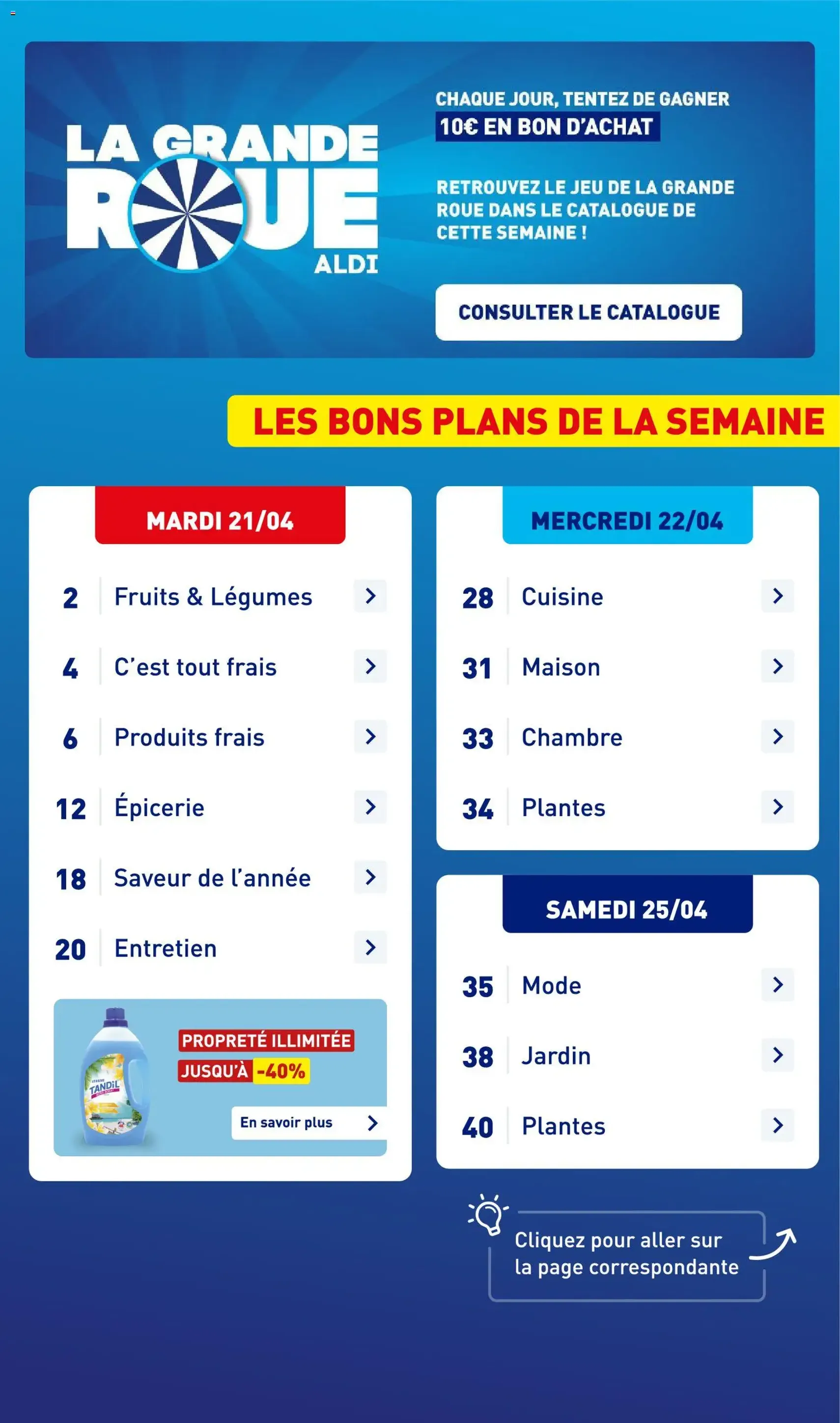 Aldi catalogue - brochure valable à partir du 21/04/2026, page 3 sur 44