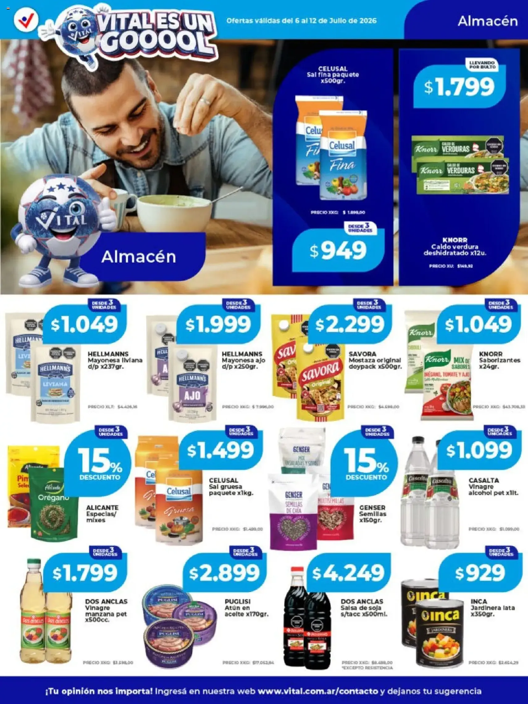 Vital ofertas - folleto válido desde 06/07/2026 página 12 de 20