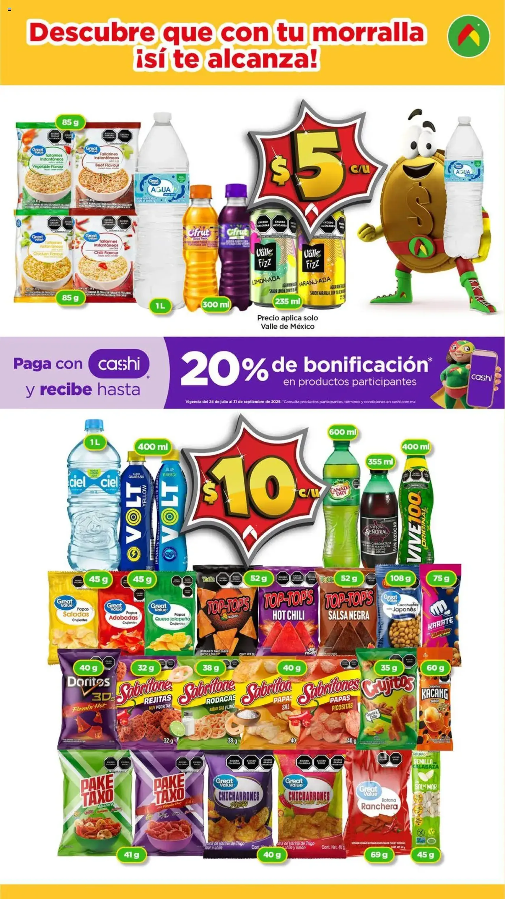 Bodega Aurrerá - Folleto Morralla - folleto válido desde 14/08/2025 página 7 de 10