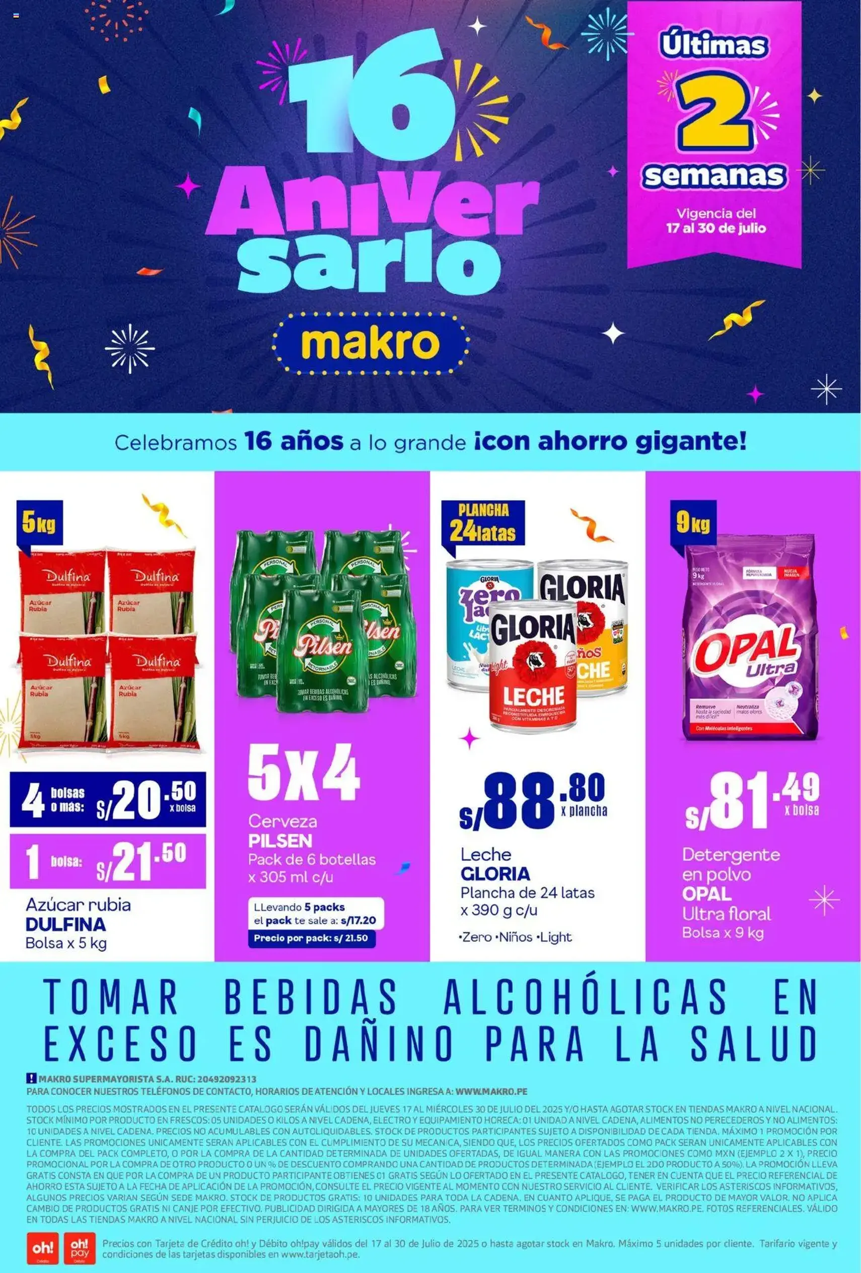 Catálogo Makro - folleto válido desde 17/07/2025 página 1 de 24 Catálogo Makro - folleto válido desde 17/07/2025 página 1 de 24