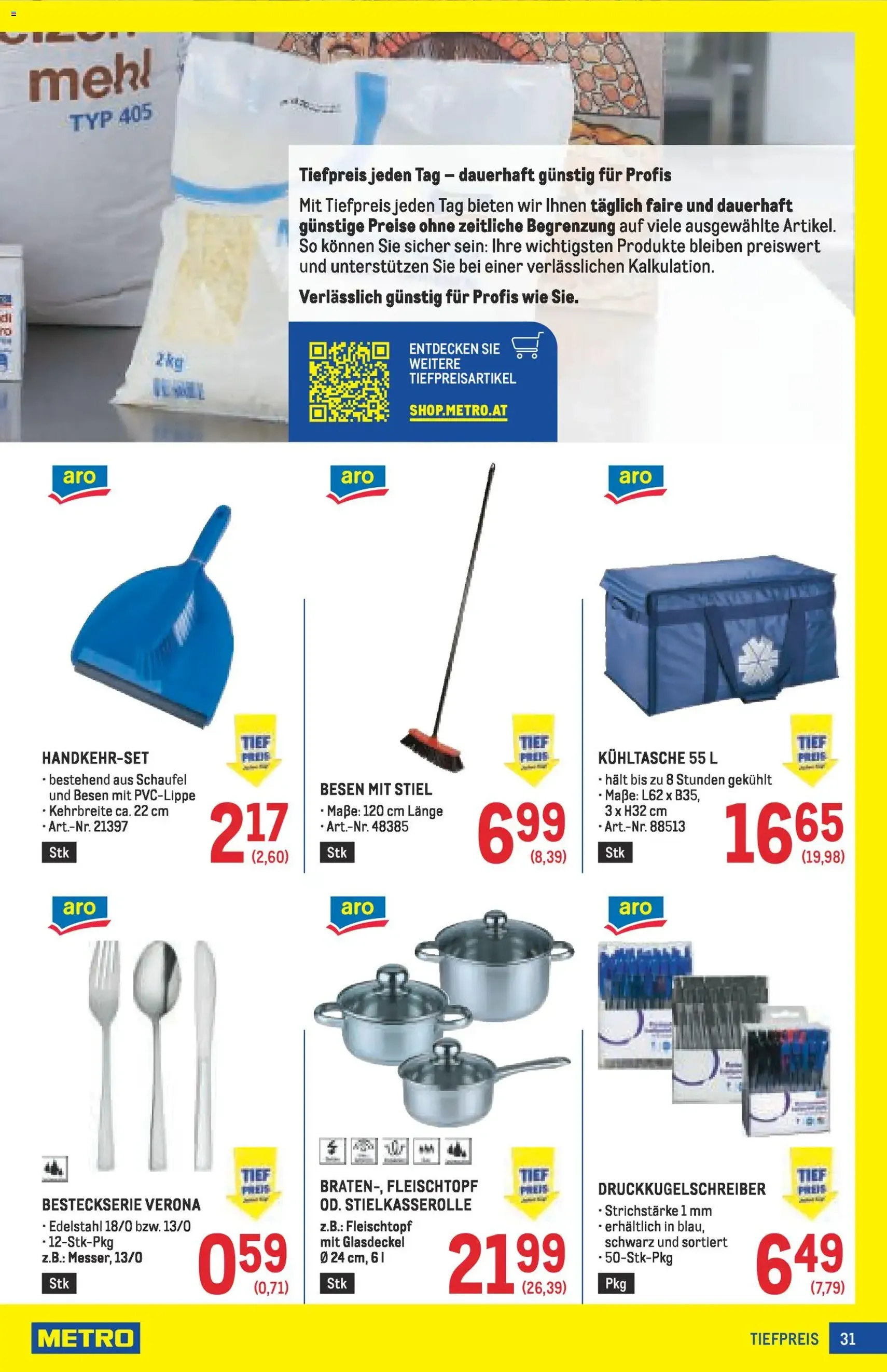 Metro angebote Profi - Gültiger Prospekt ab 16.04.2026, Seite 31 von insgesamt 64