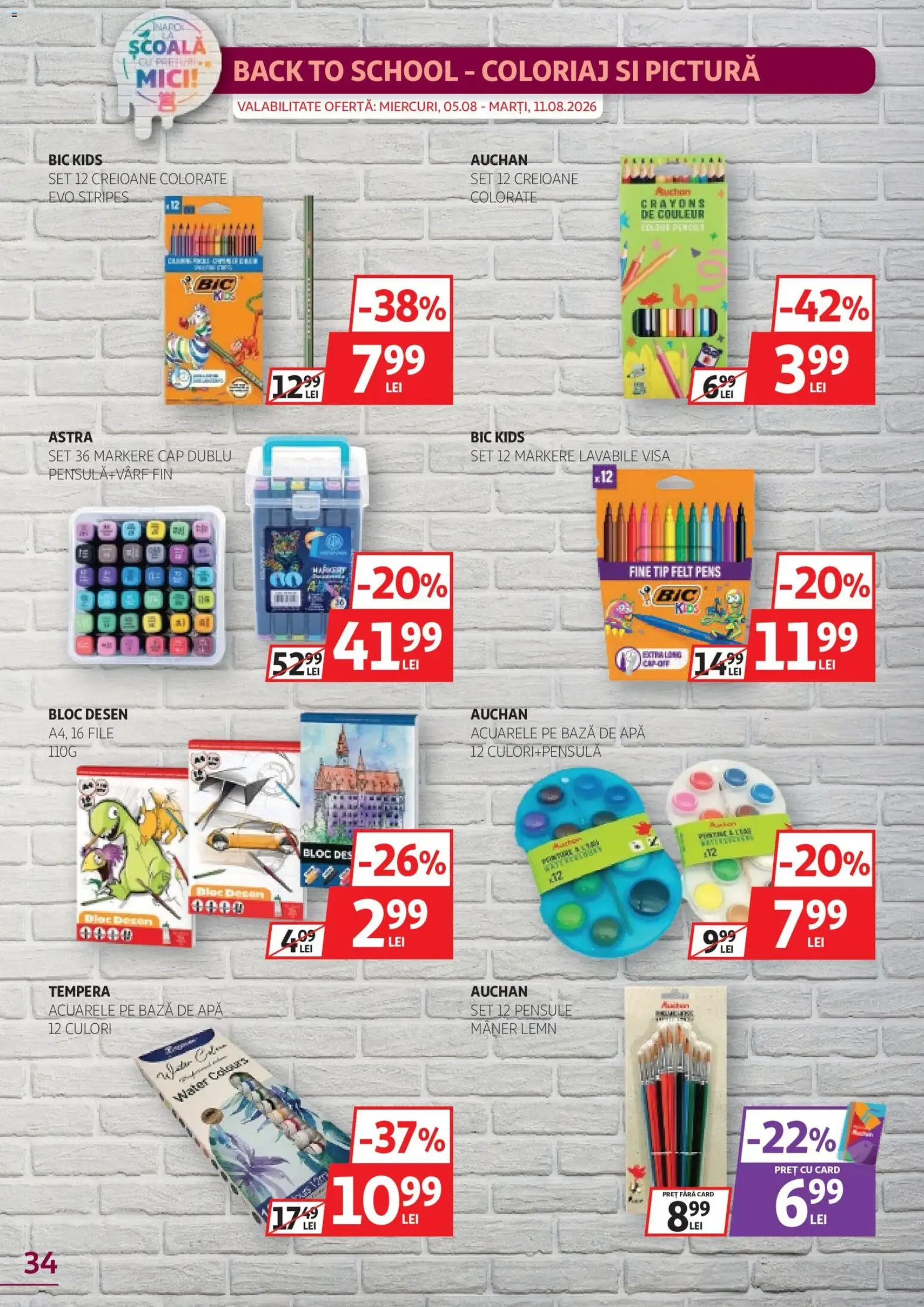 Auchan Catalog - cataloage valabile începând cu 29.07.2026 pagina 34 din 38