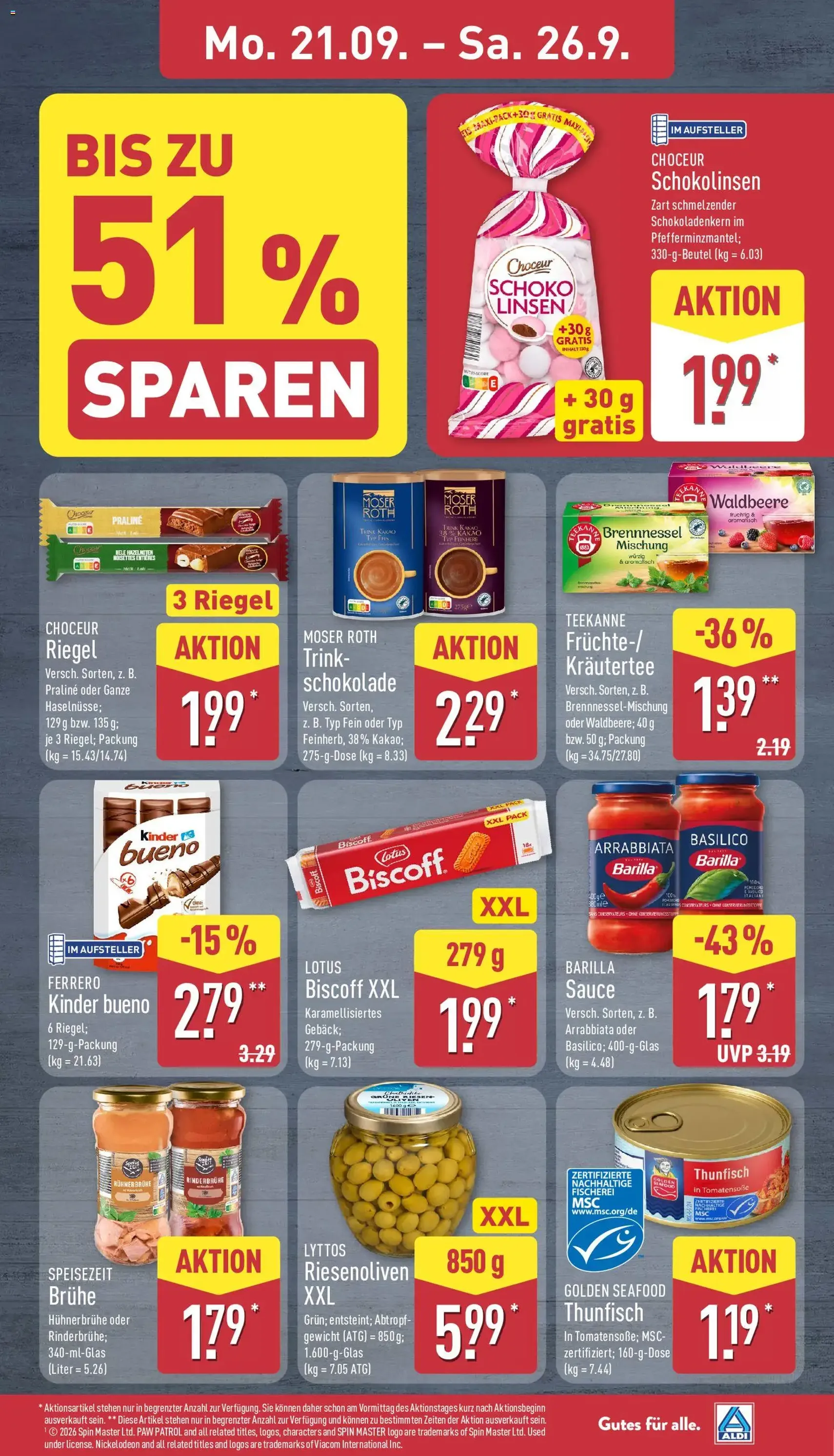 Aldi Prospekt - Gültiger Prospekt ab 21.09.2026, Seite 7 von insgesamt 41