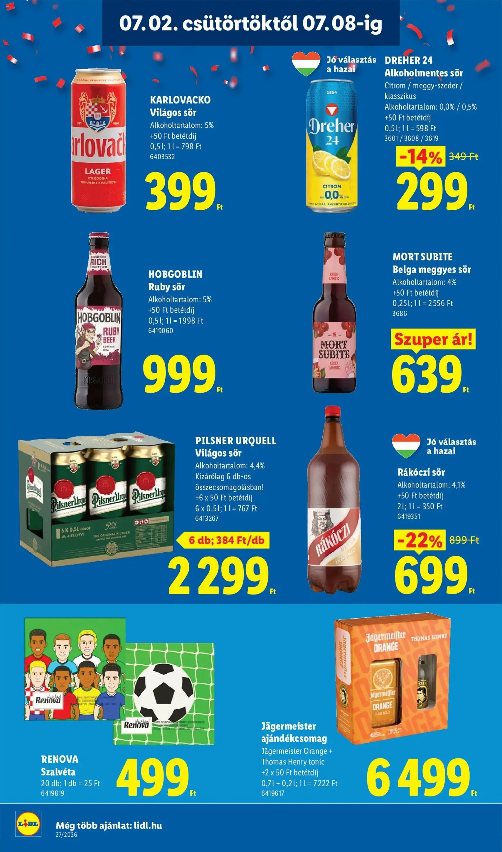 Lidl akciós újság - 2026.07.02. érvényes szórólap 20 oldal 86 oldalból