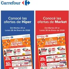 Vista previa del folleto Carrefour ofertas válido desde 20/01/2026