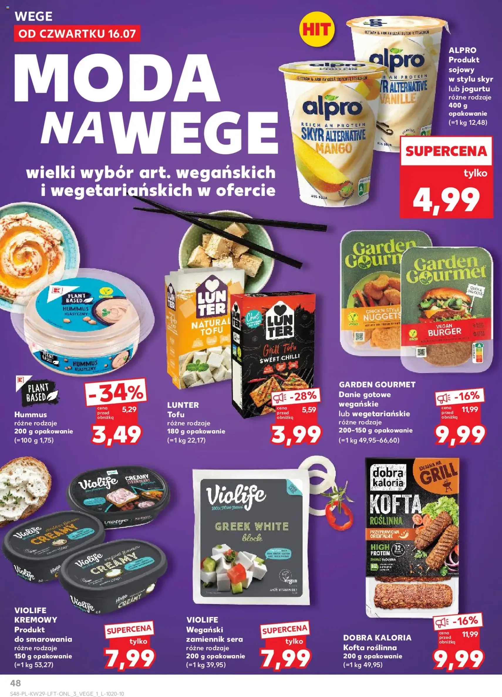 Kaufland gazetka - ważny gazetka od 16.07.2026 strona 48 z 70