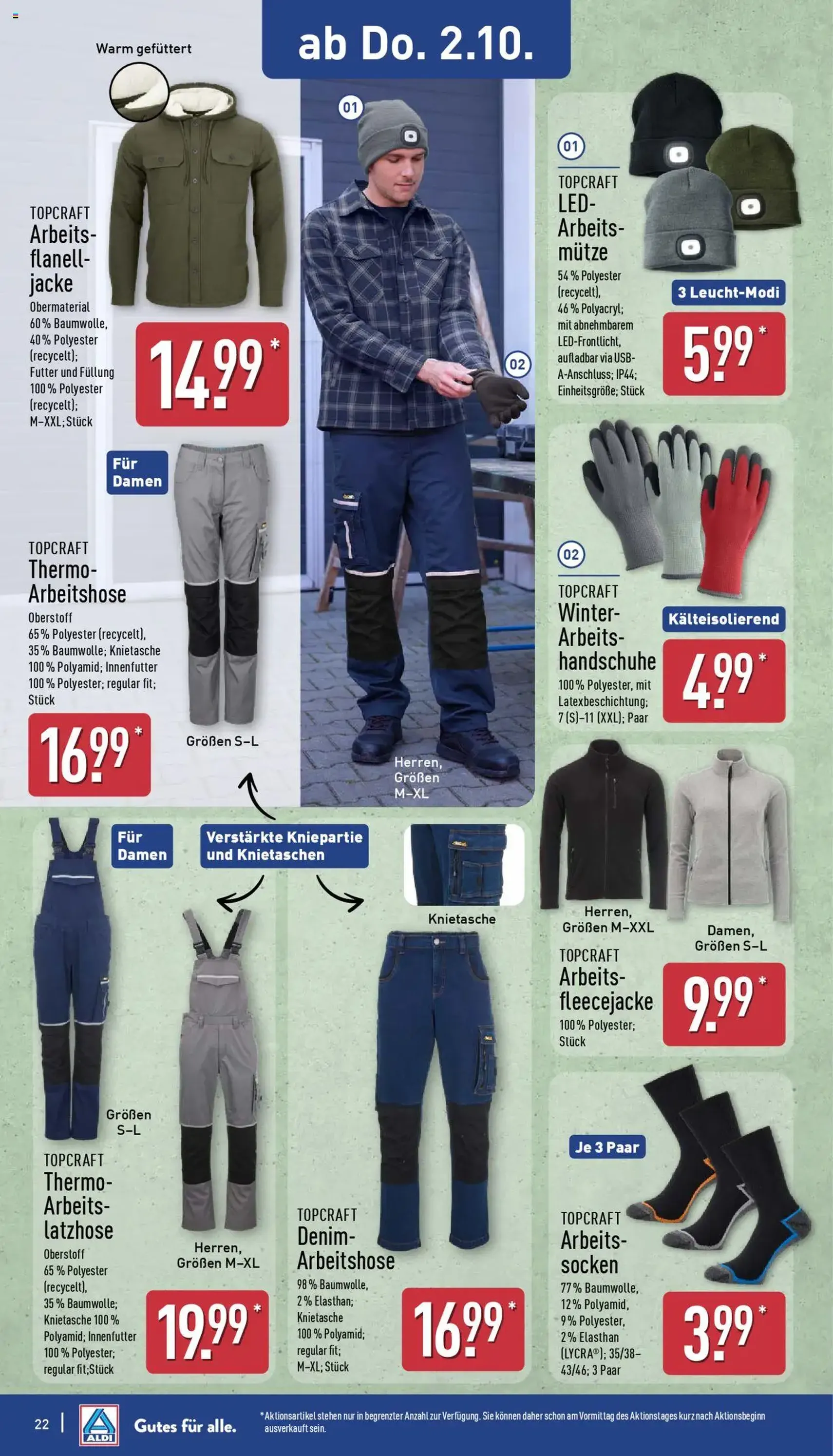 Aldi Prospekt - Gültiger Prospekt ab 29.09.2025, Seite 22 von insgesamt 42 Aldi Prospekt - Gültiger Prospekt ab 29.09.2025, Seite 22 von insgesamt 42