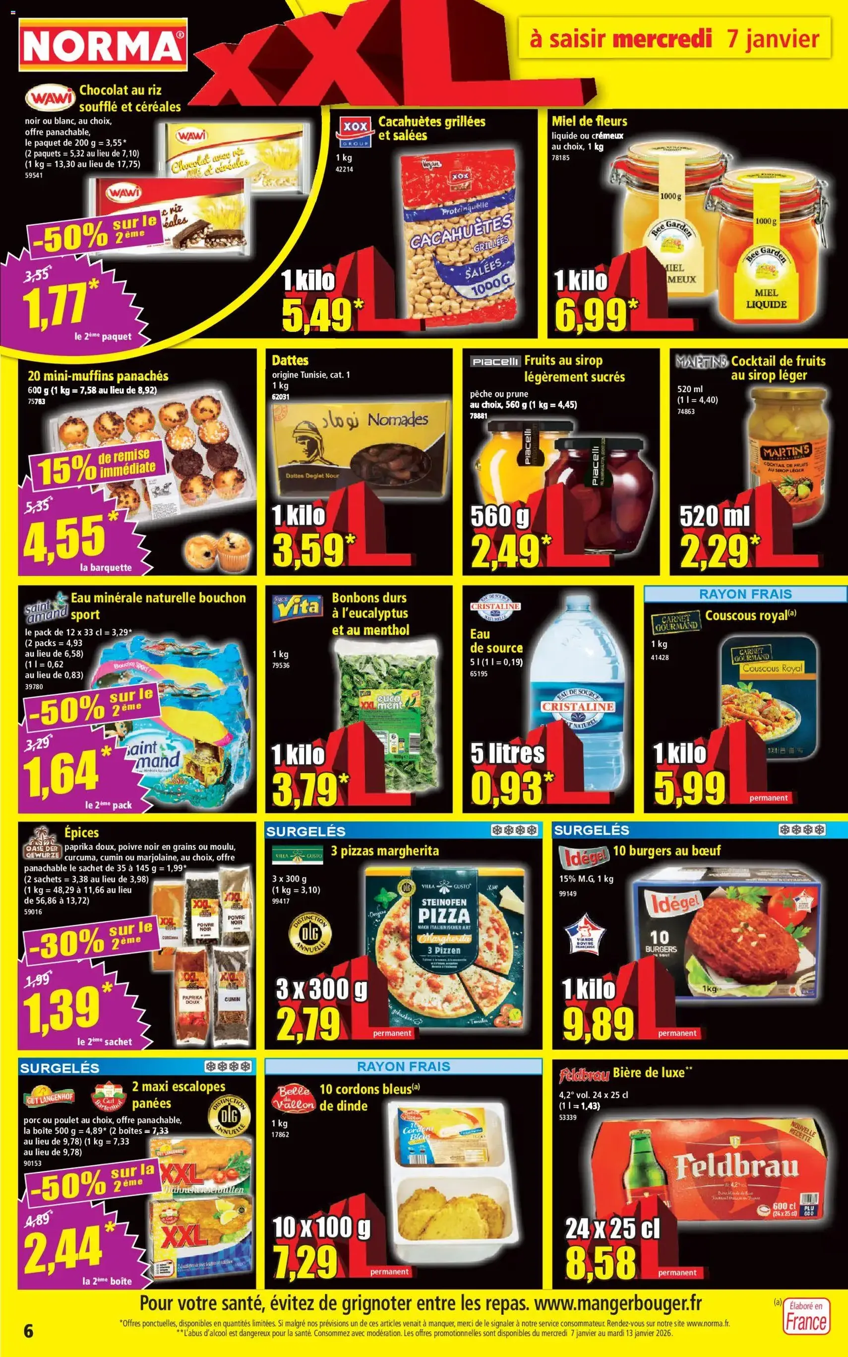 Norma catalogue - brochure valable à partir du 07/01/2025, page 6 sur 14