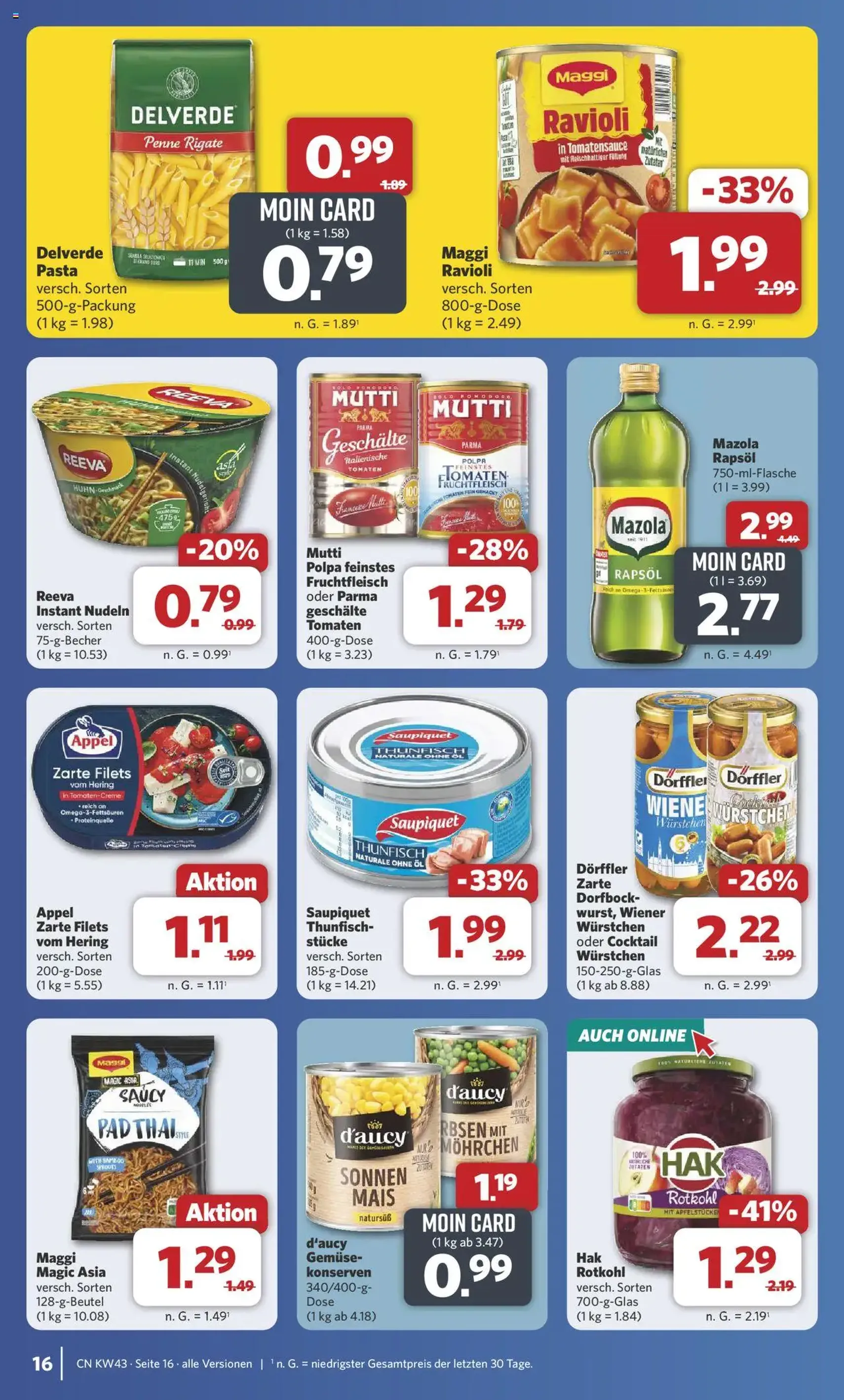 Combi Prospekt - Gültiger Prospekt ab 20.10.2025, Seite 21 von insgesamt 30 Combi Prospekt - Gültiger Prospekt ab 20.10.2025, Seite 21 von insgesamt 30