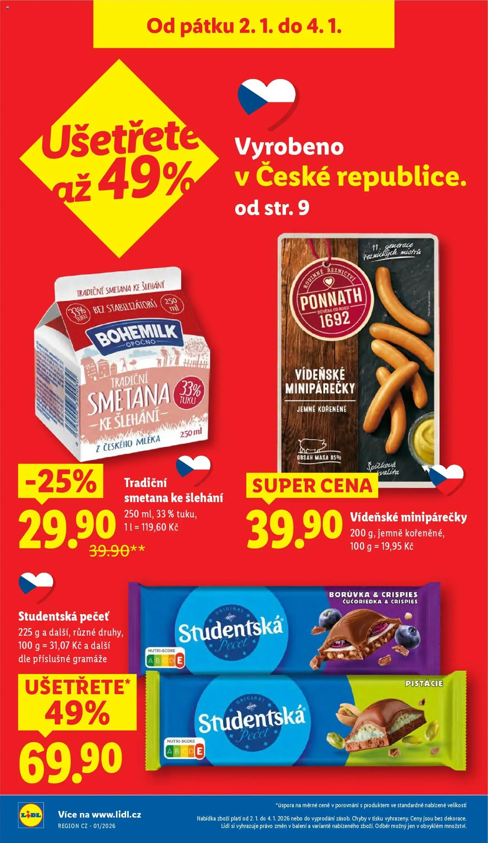 Lidl leták - platný leták od 02.01.2026 strana 2 z 39